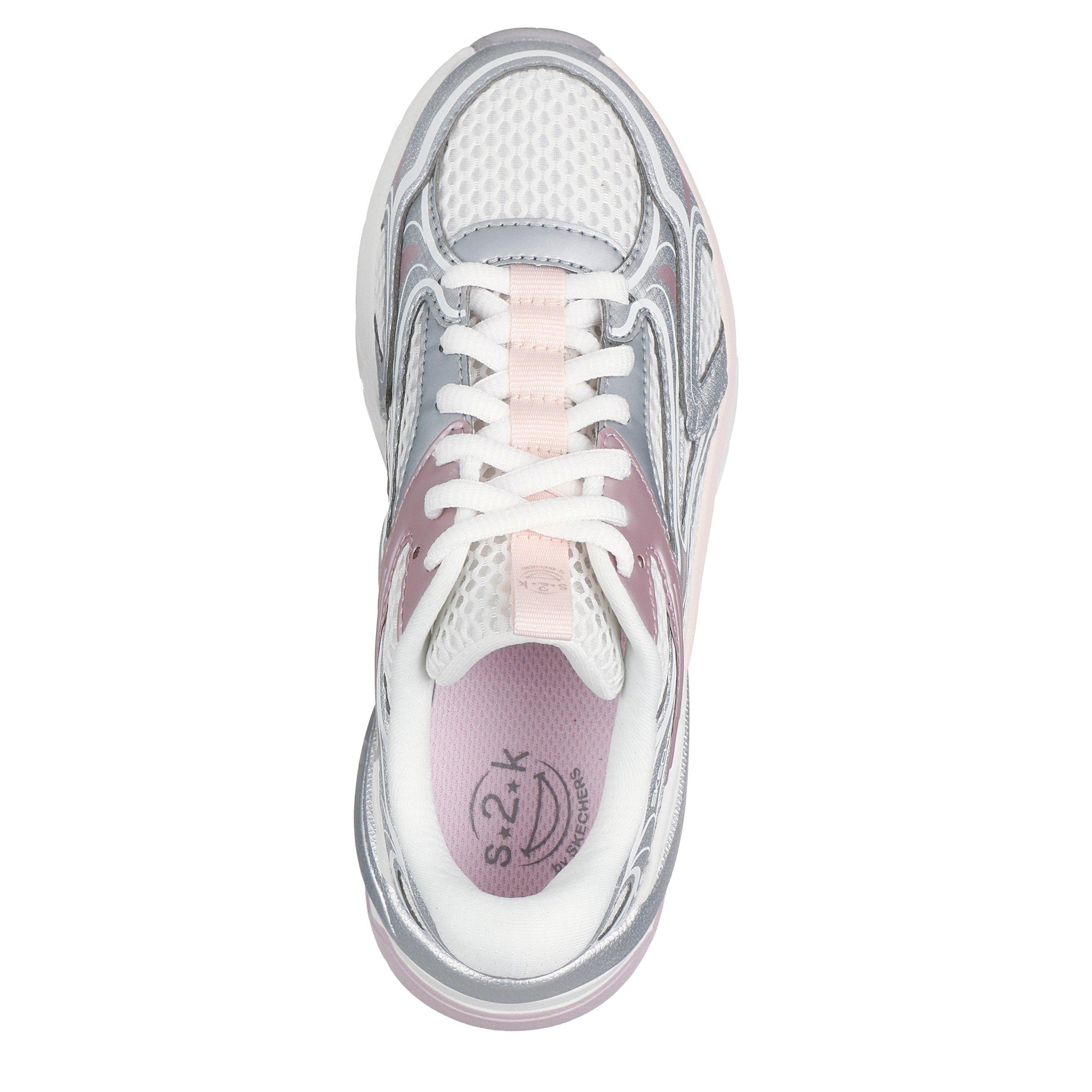 Off White/Pink - Skechers - Kids' Slip On Trainers - 4