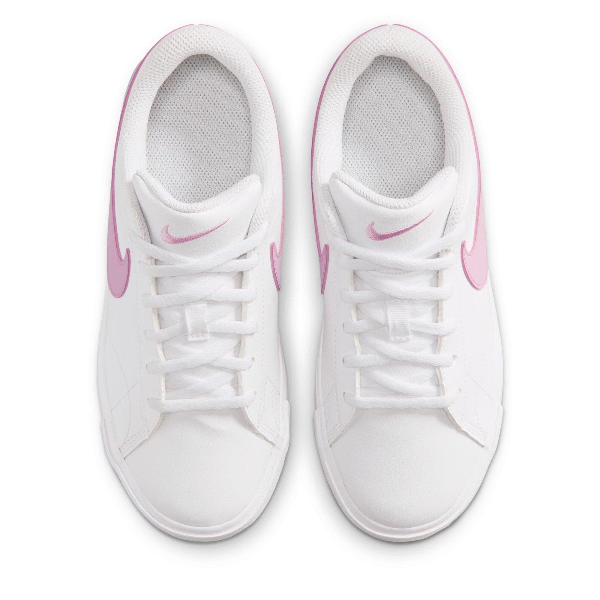 White/Pink Rise - Nike - Kids' Tennis Essen Low-Top Trainers - 5