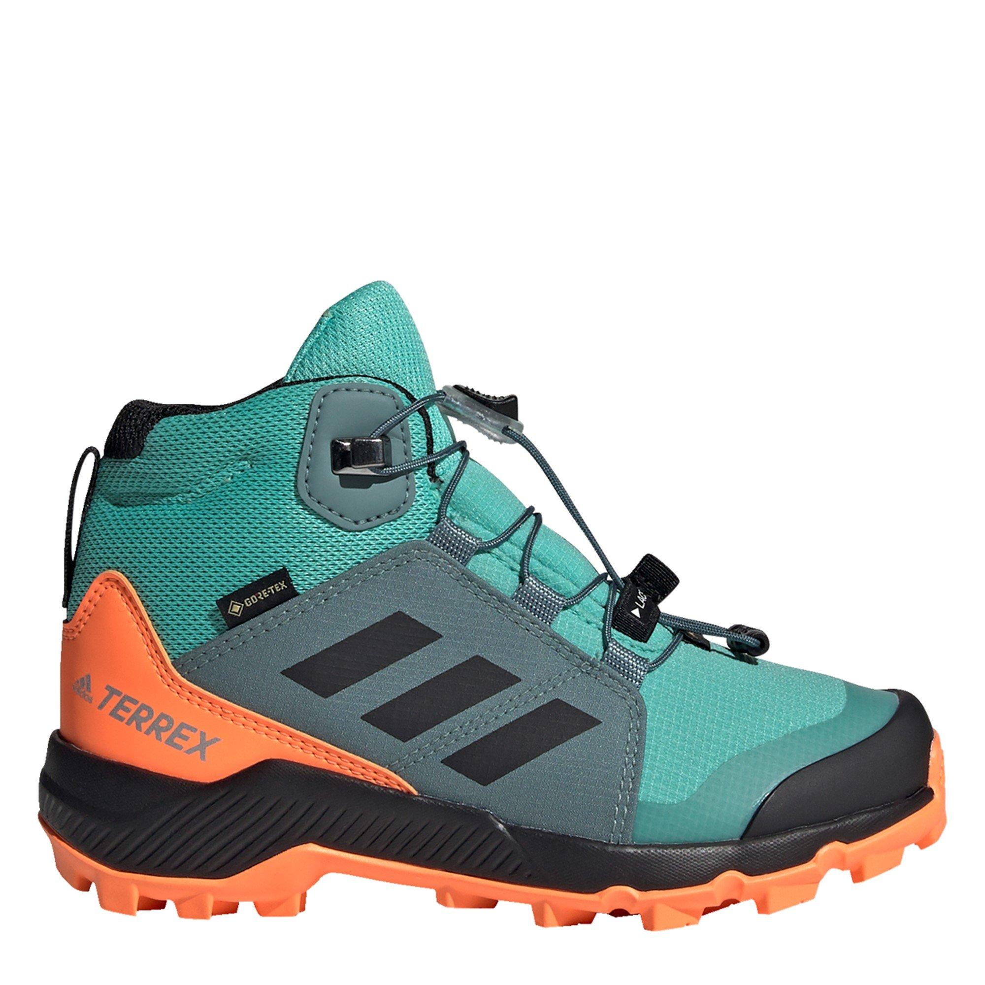 Acid Mint / Cor - adidas - Terrex Mid GORE-TEX Hiking Shoes Kids - 1