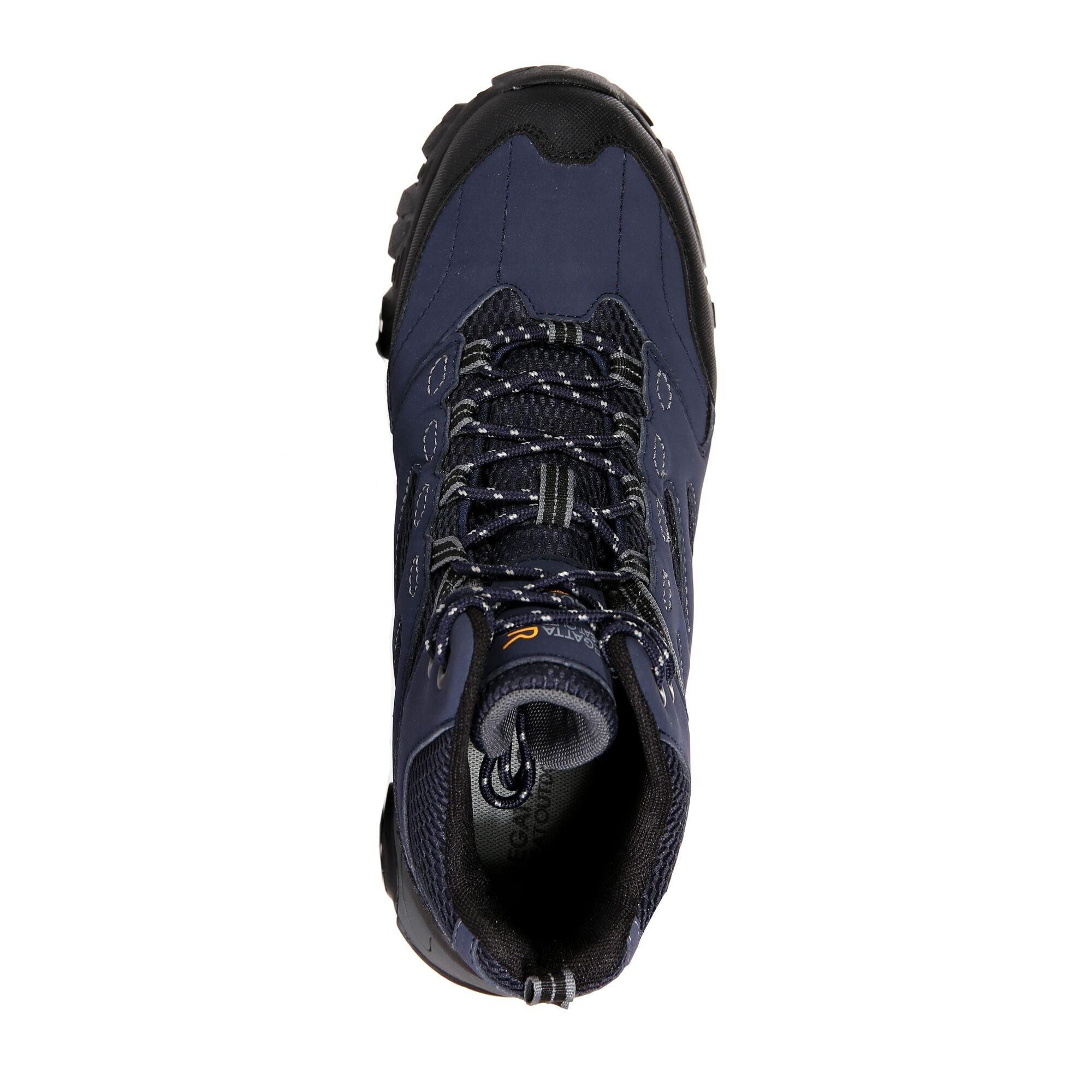 Navy/Granite - Regatta - Holcombe IEP Mid Waterproof Walking Boot - 12