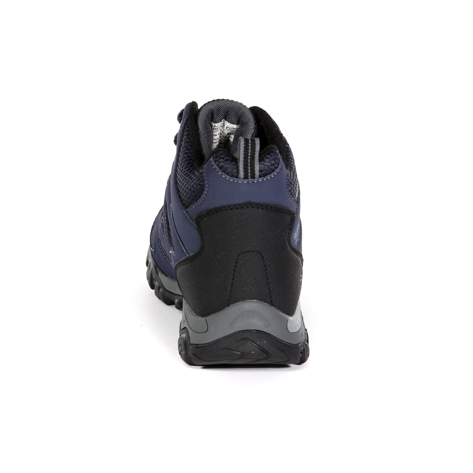 Navy/Granite - Regatta - Holcombe IEP Mid Waterproof Walking Boot - 8