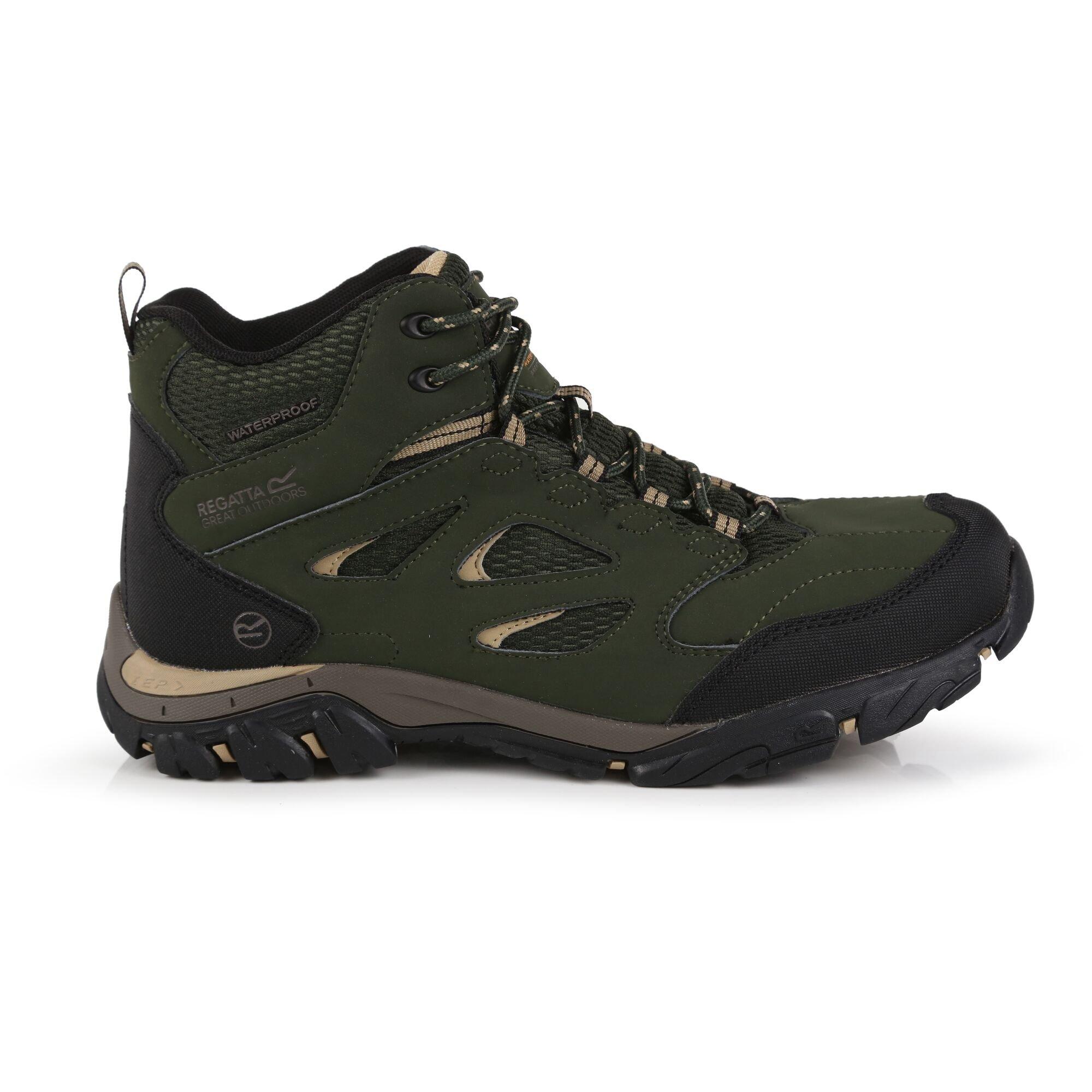 Bayleaf/Oat - Regatta - Holcombe IEP Mid Waterproof Walking Boot - 3