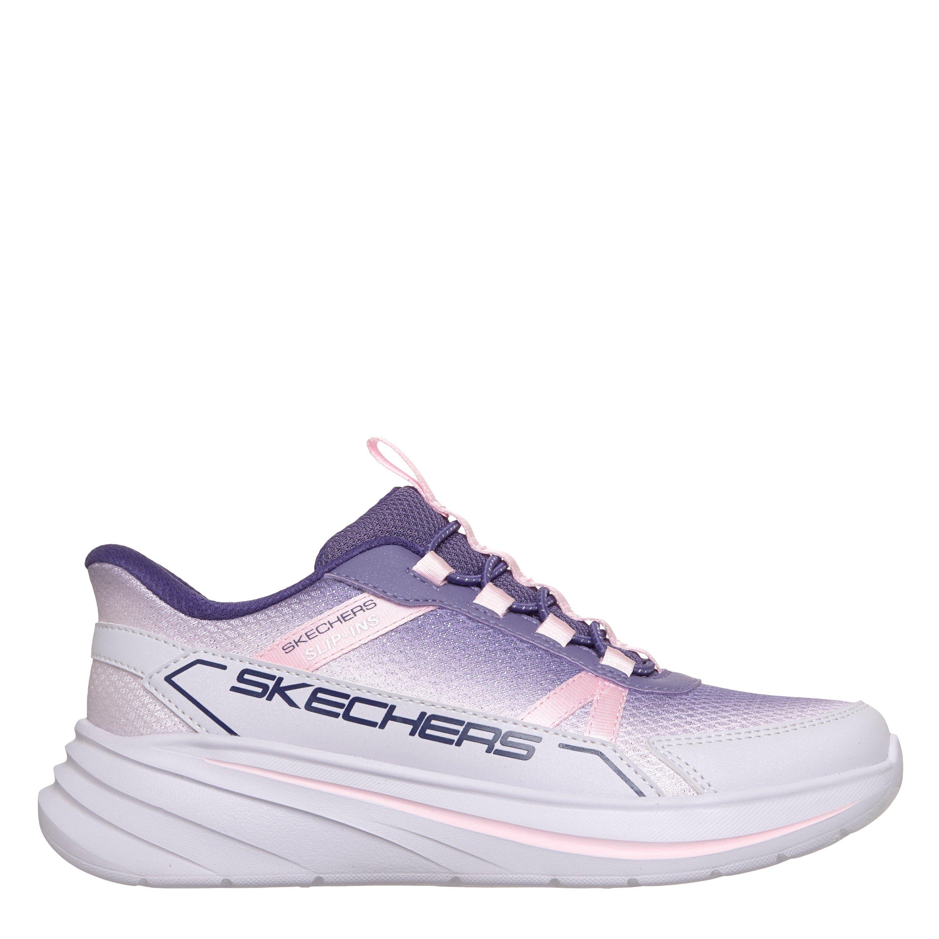 Lavender/Multi - Skechers - Kids' Wave 92 Low-Top Trainers - 1