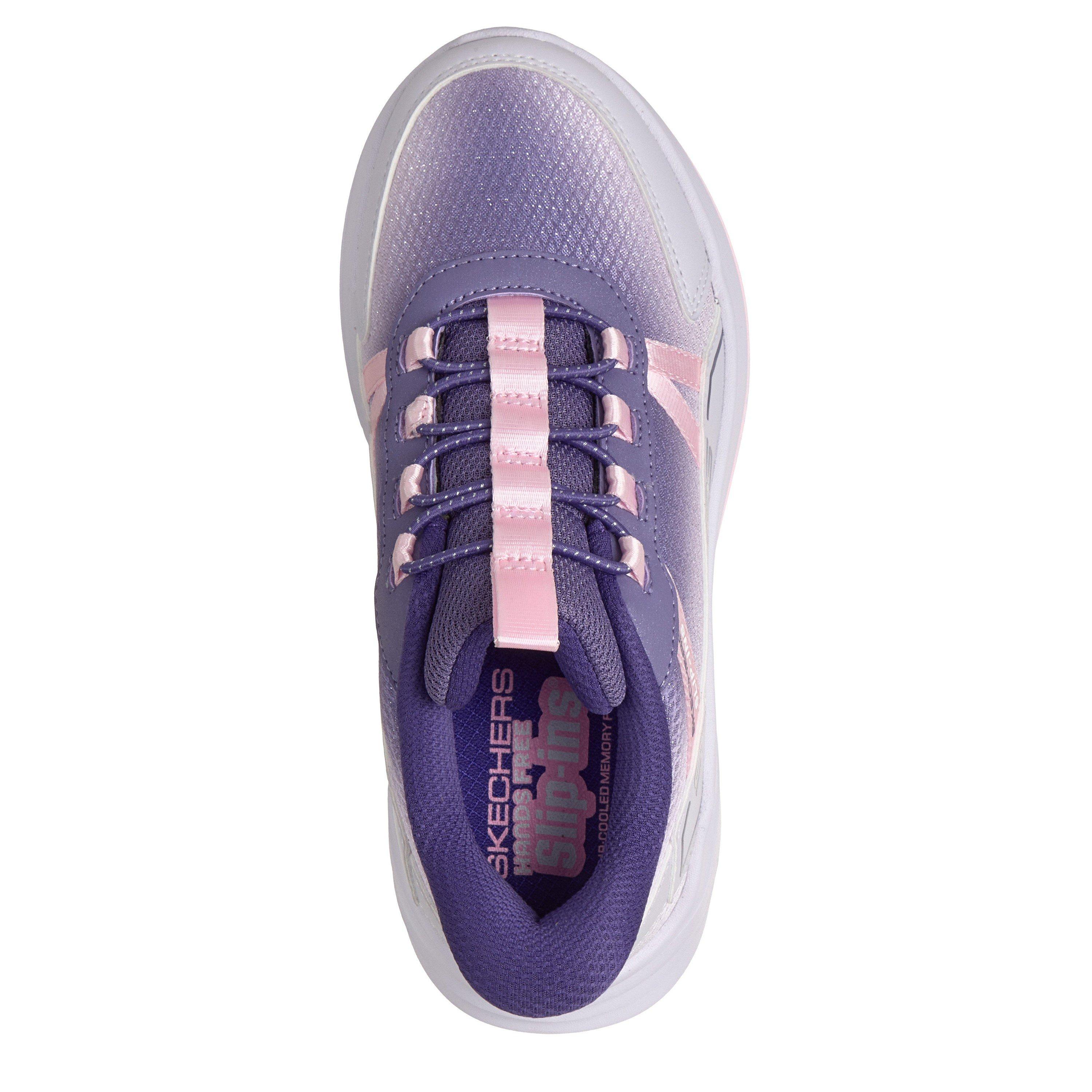 Lavender/Multi - Skechers - Kids' Wave 92 Low-Top Trainers - 4