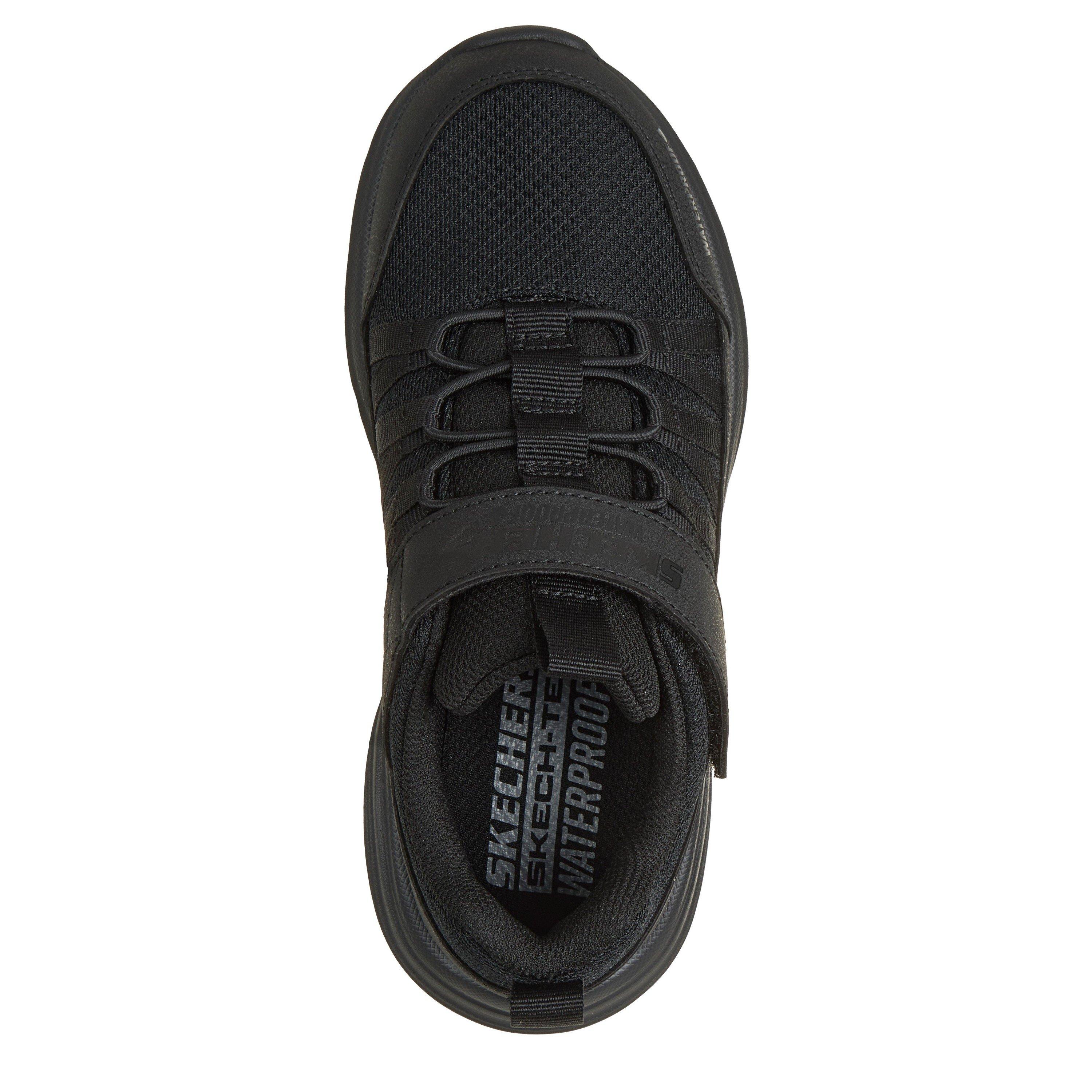 Black - Skechers - Kids' Bounder PRO Waterproof Slip-In Low-Top Trainers - 4