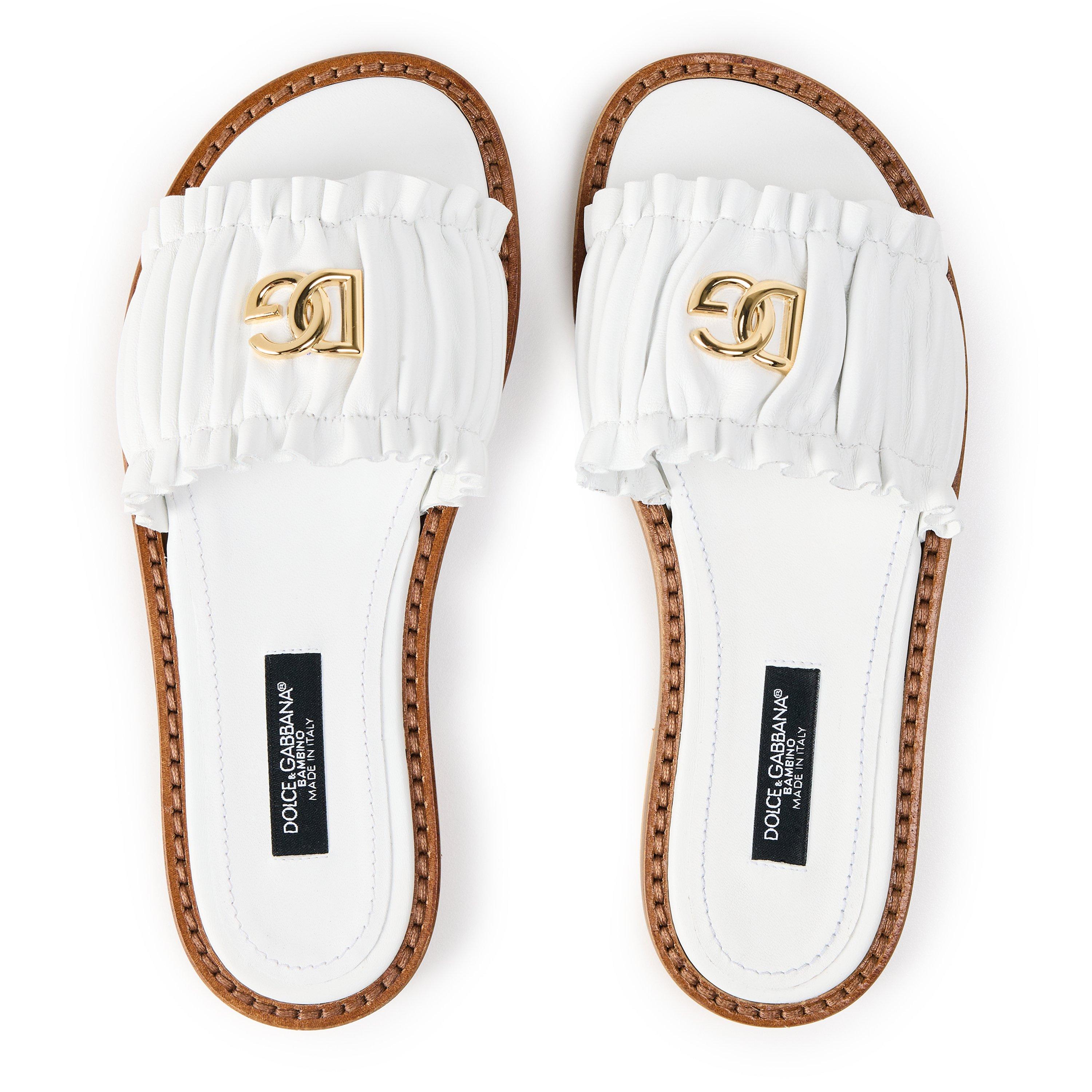 White 80001 - Dolce and Gabbana - DG Sandals Jn61 - 4