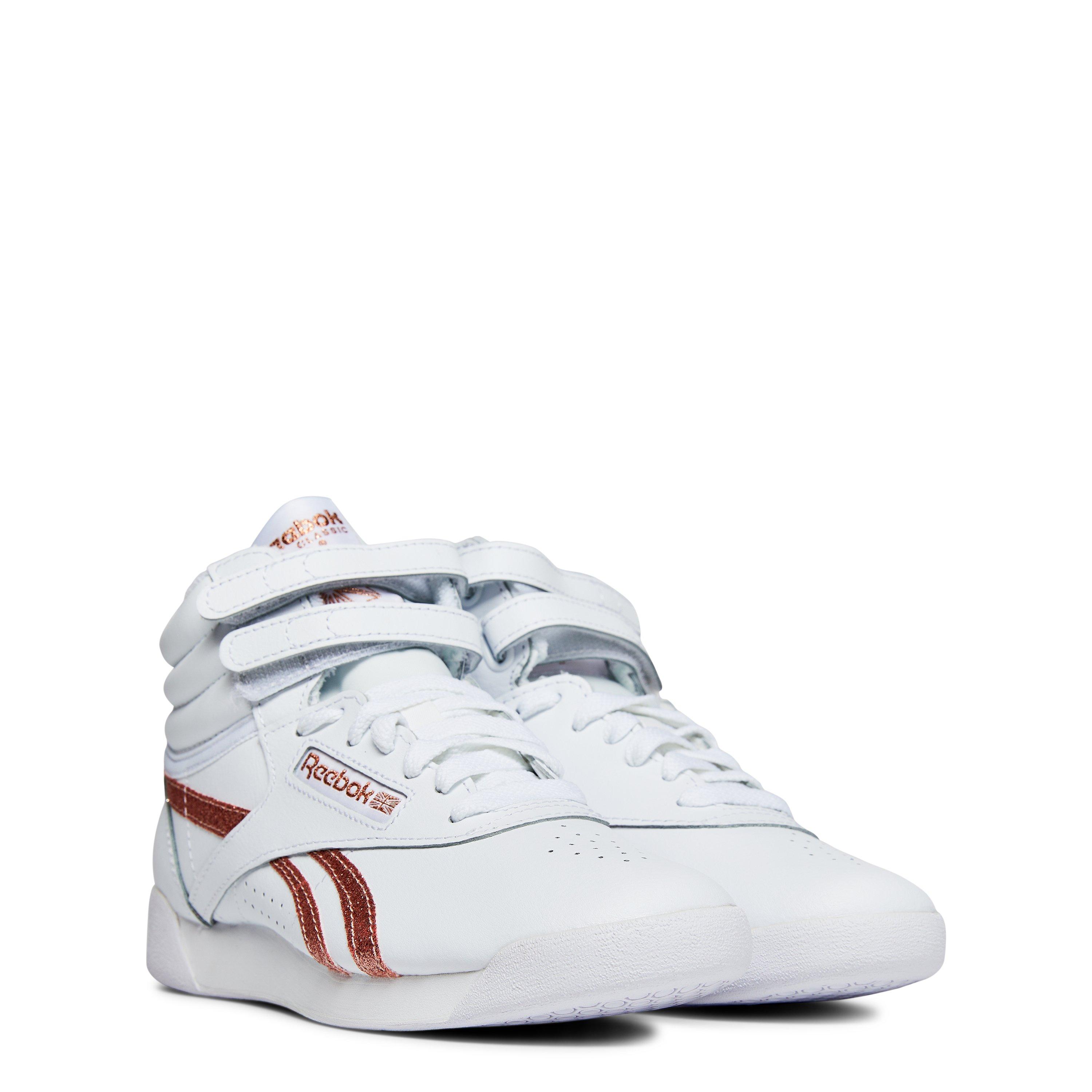 White/Smoros - Reebok - Kids' High-Top Trainers - 3