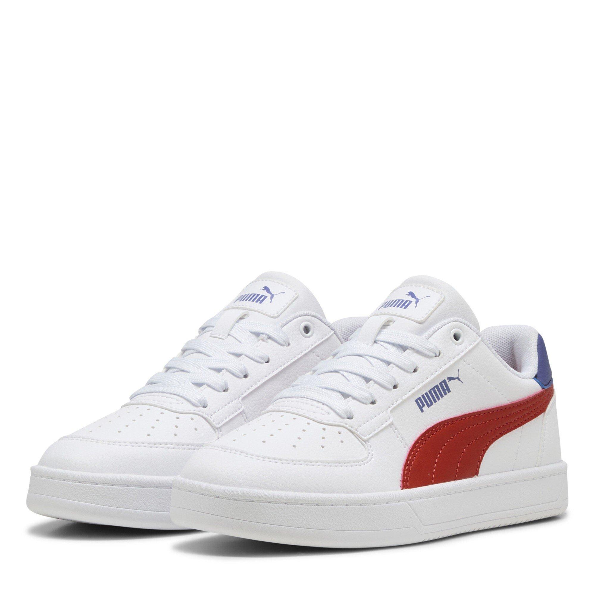 White-Red Fir - Puma - Kids' Caven.0 Low-Top Trainers - 1