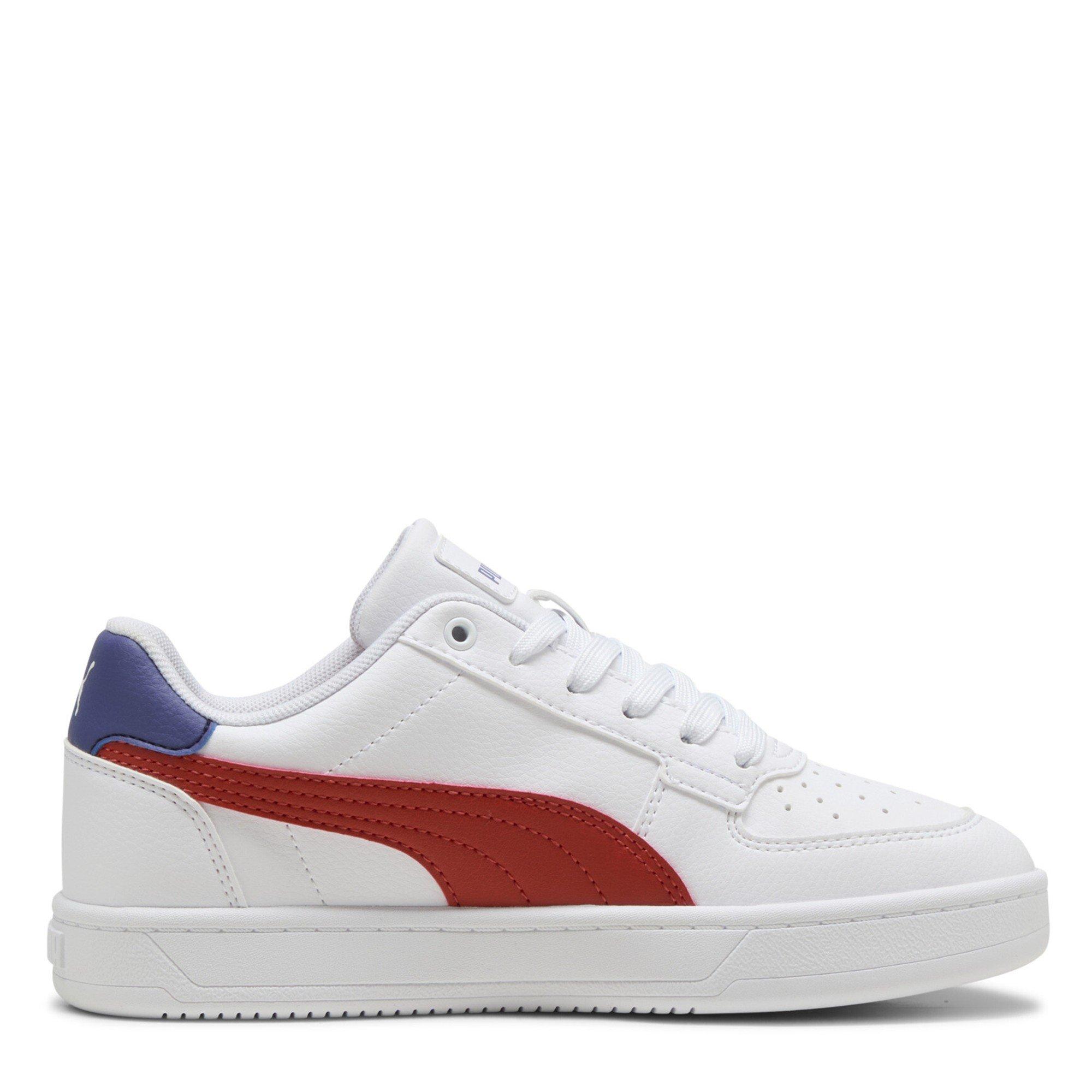 White-Red Fir - Puma - Kids' Caven.0 Low-Top Trainers - 4