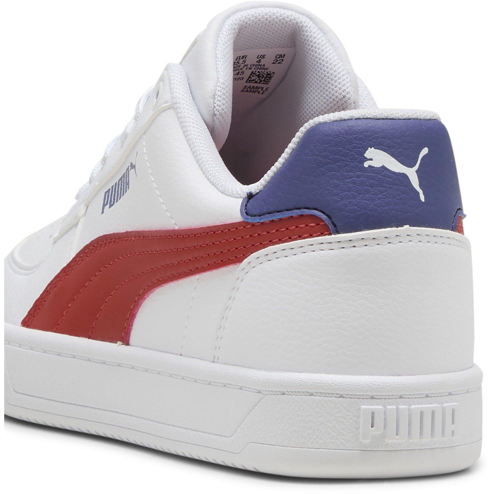 White-Red Fir - Puma - Kids' Caven.0 Low-Top Trainers - 5