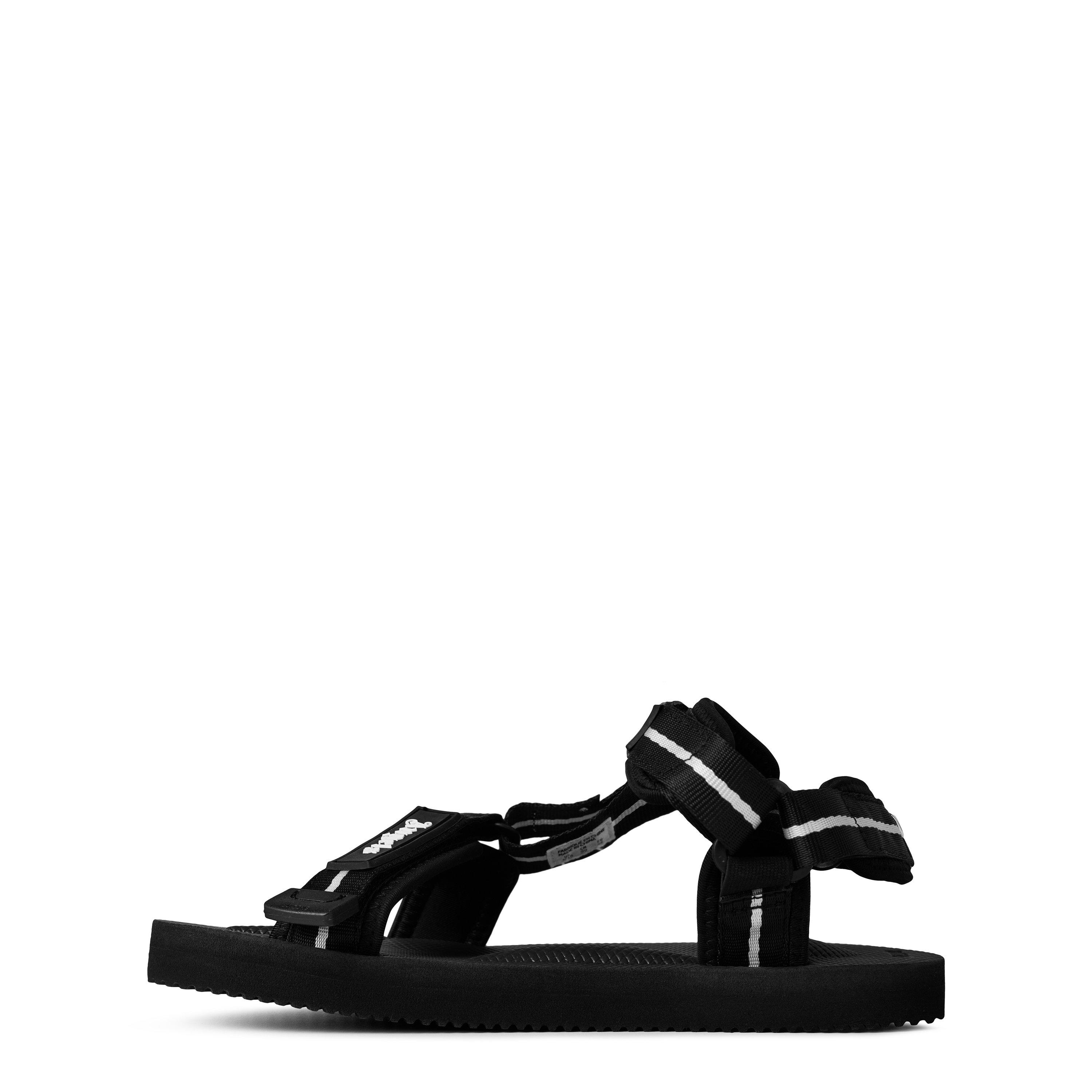 Blk Wht 11001 - Palm Angels - Suicoke Sandals Junior Girls - 2