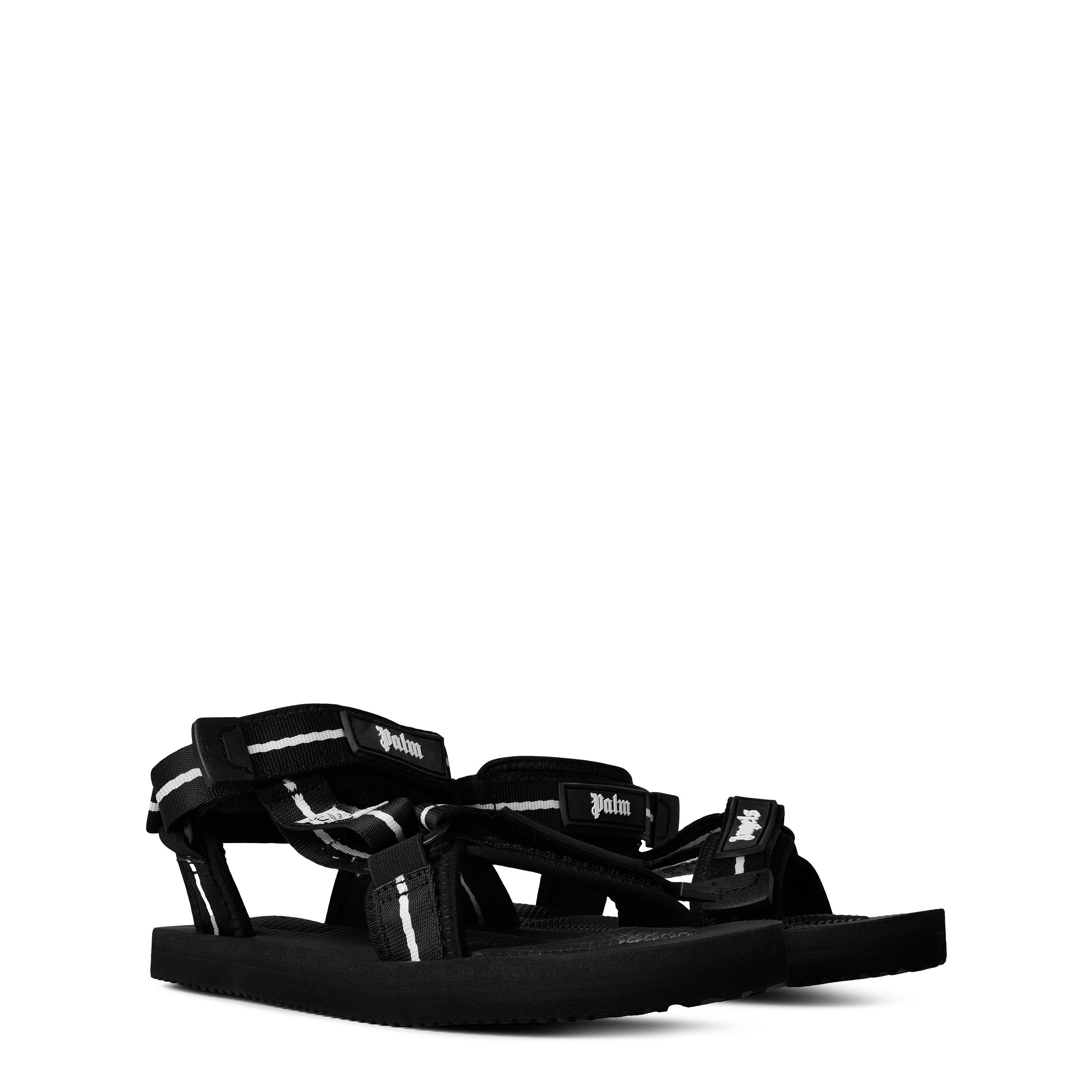 Blk Wht 11001 - Palm Angels - Suicoke Sandals Junior Girls - 3