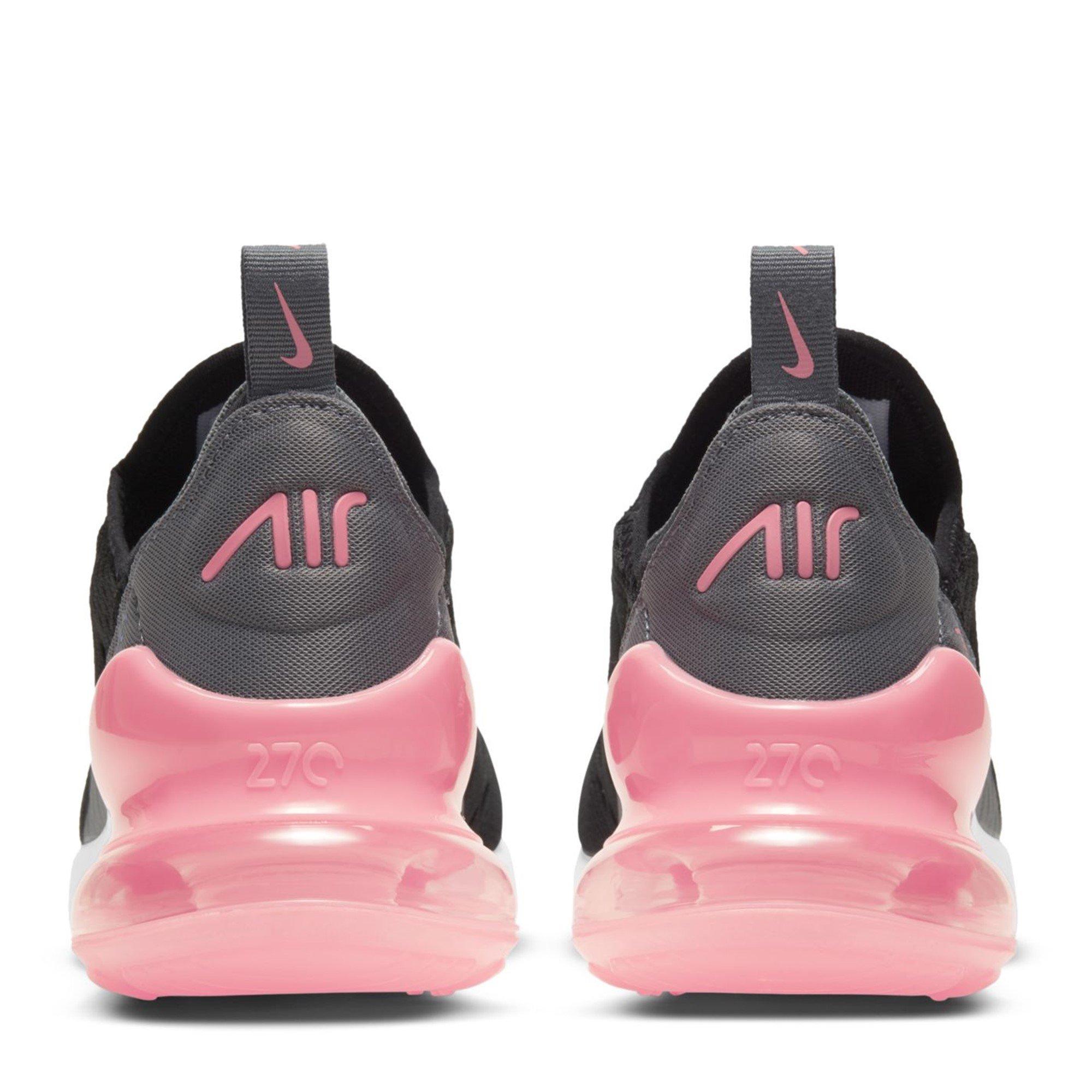 Crno/Roze - Nike - Air Max 270 Big Kids' Shoes - 6