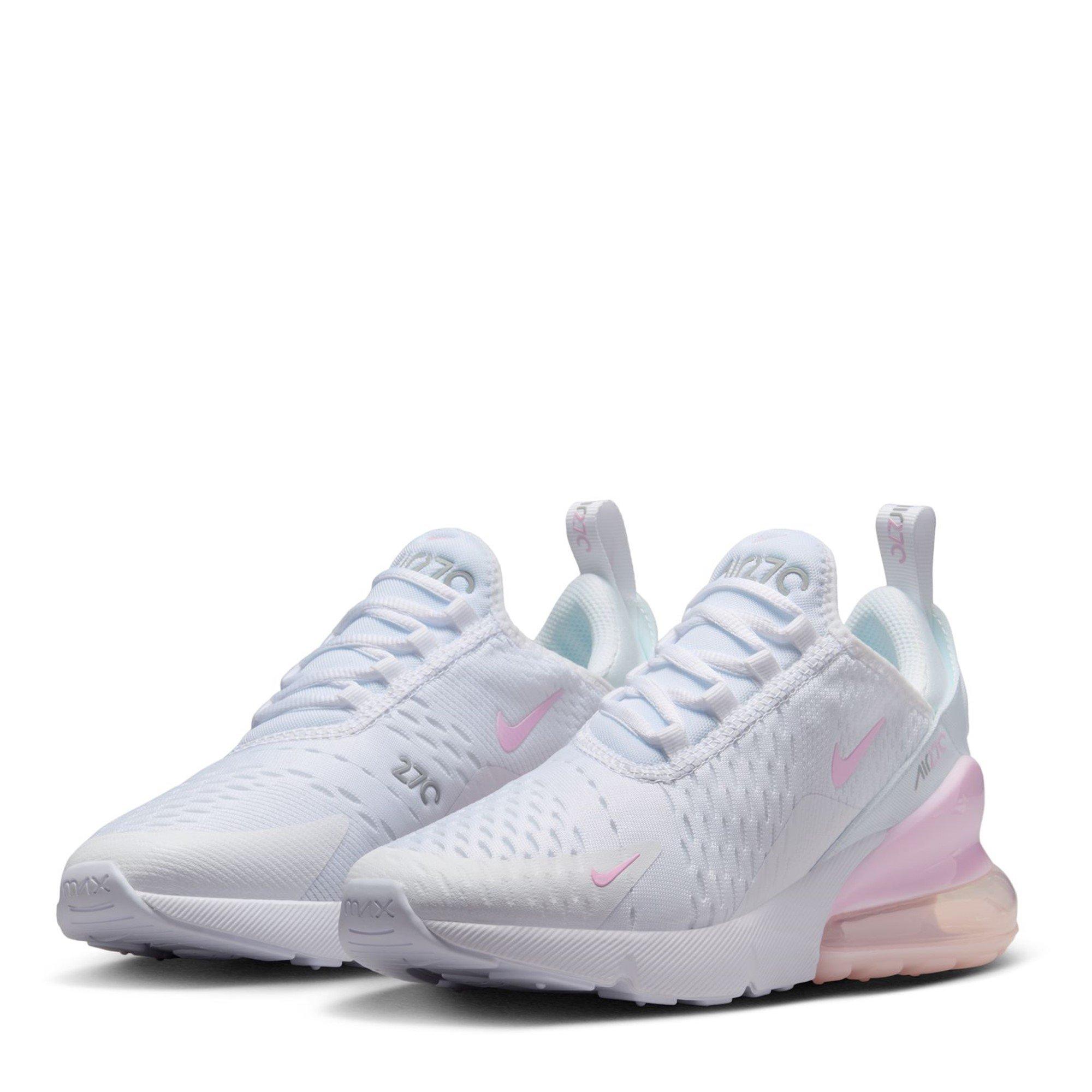Mousse blanche/rose - Nike - Air Max 270 Big Kids' Shoes - 3