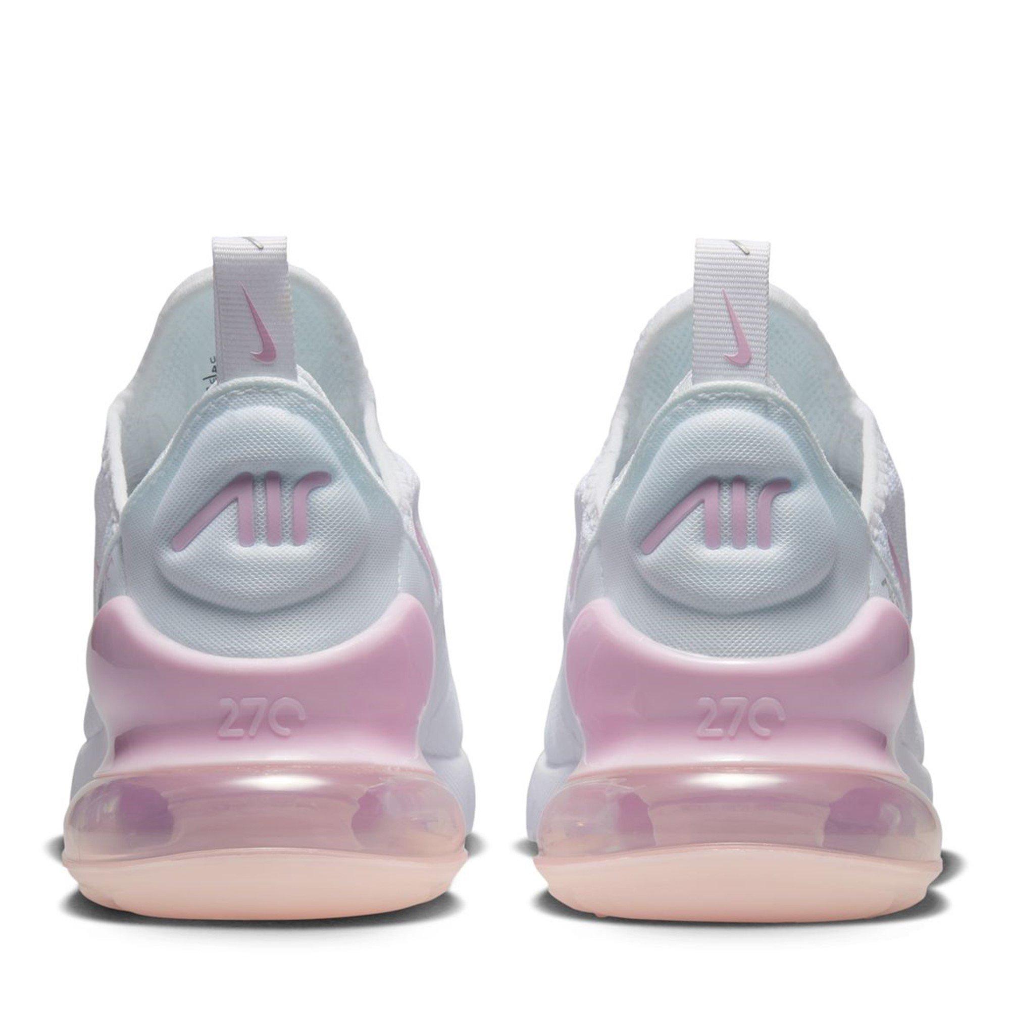 Mousse blanche/rose - Nike - Air Max 270 Big Kids' Shoes - 4