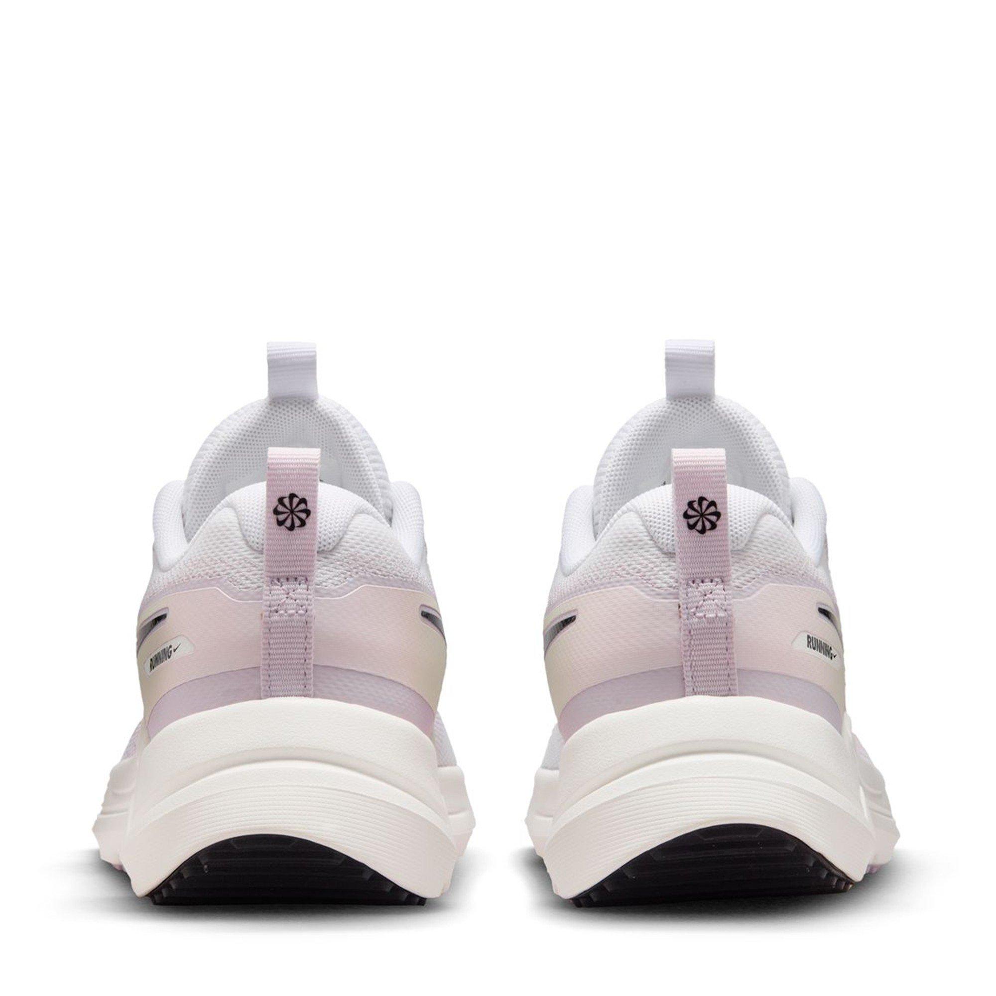 Wht/Blk/Lilac - Nike - Cosmic Running Shoes Juniors - 4