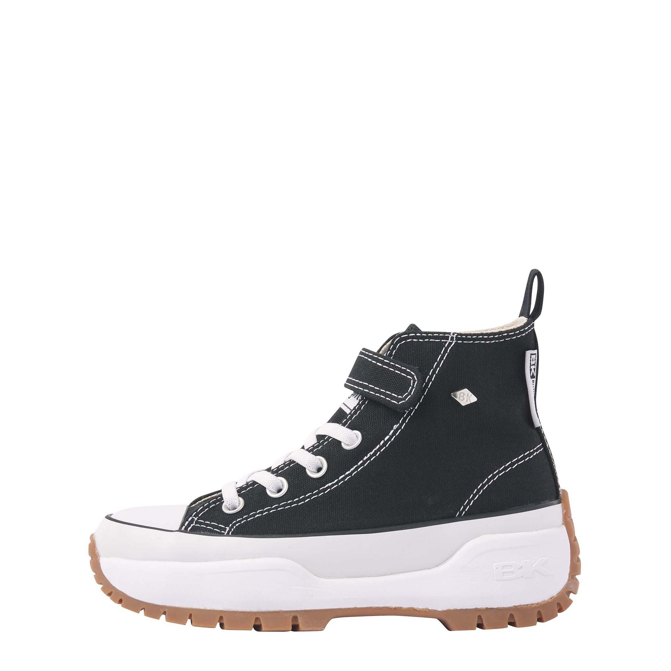 Preto - British Knights - Kids' Kaya Mid Fly Platform Trainers - 2