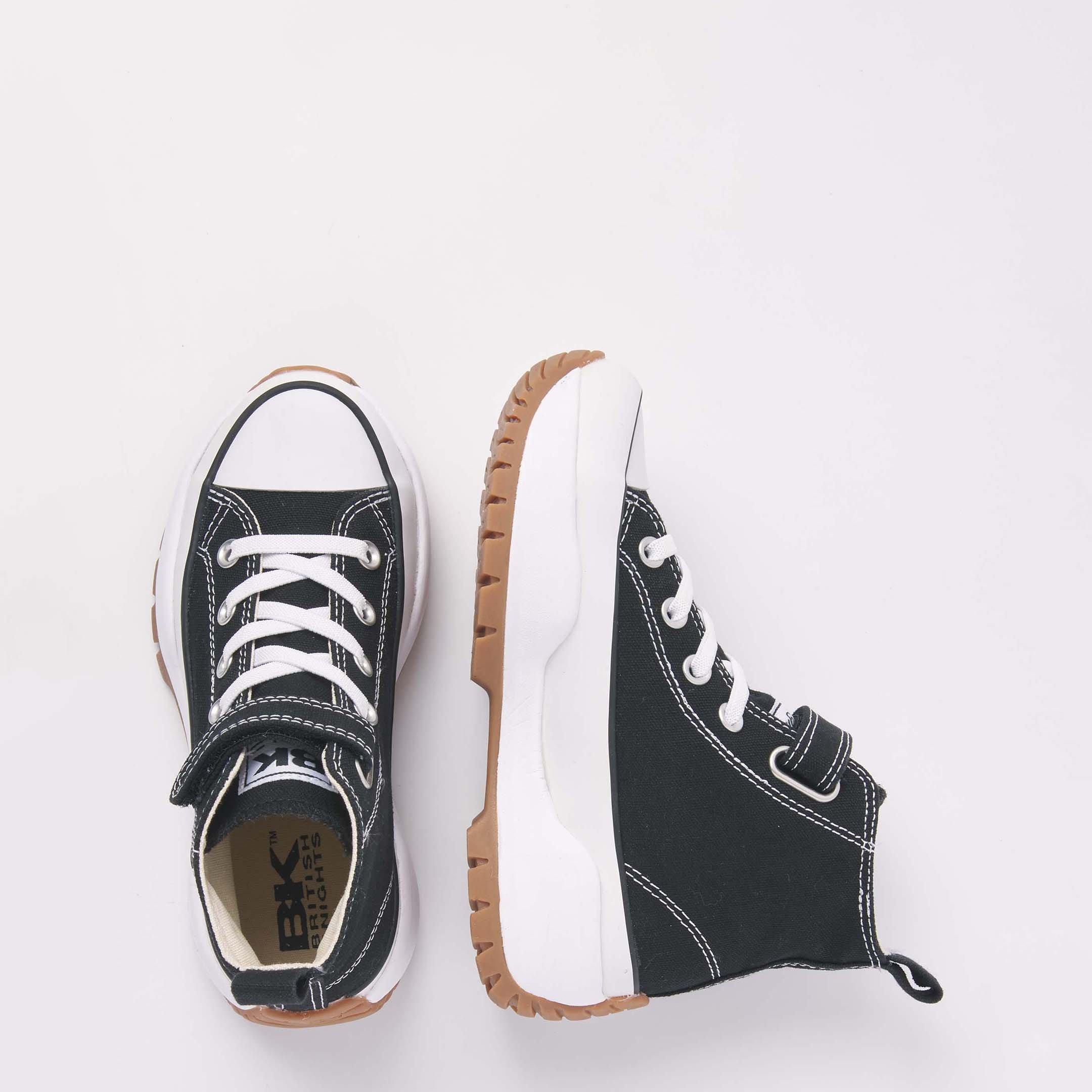 Preto - British Knights - Kids' Kaya Mid Fly Platform Trainers - 5