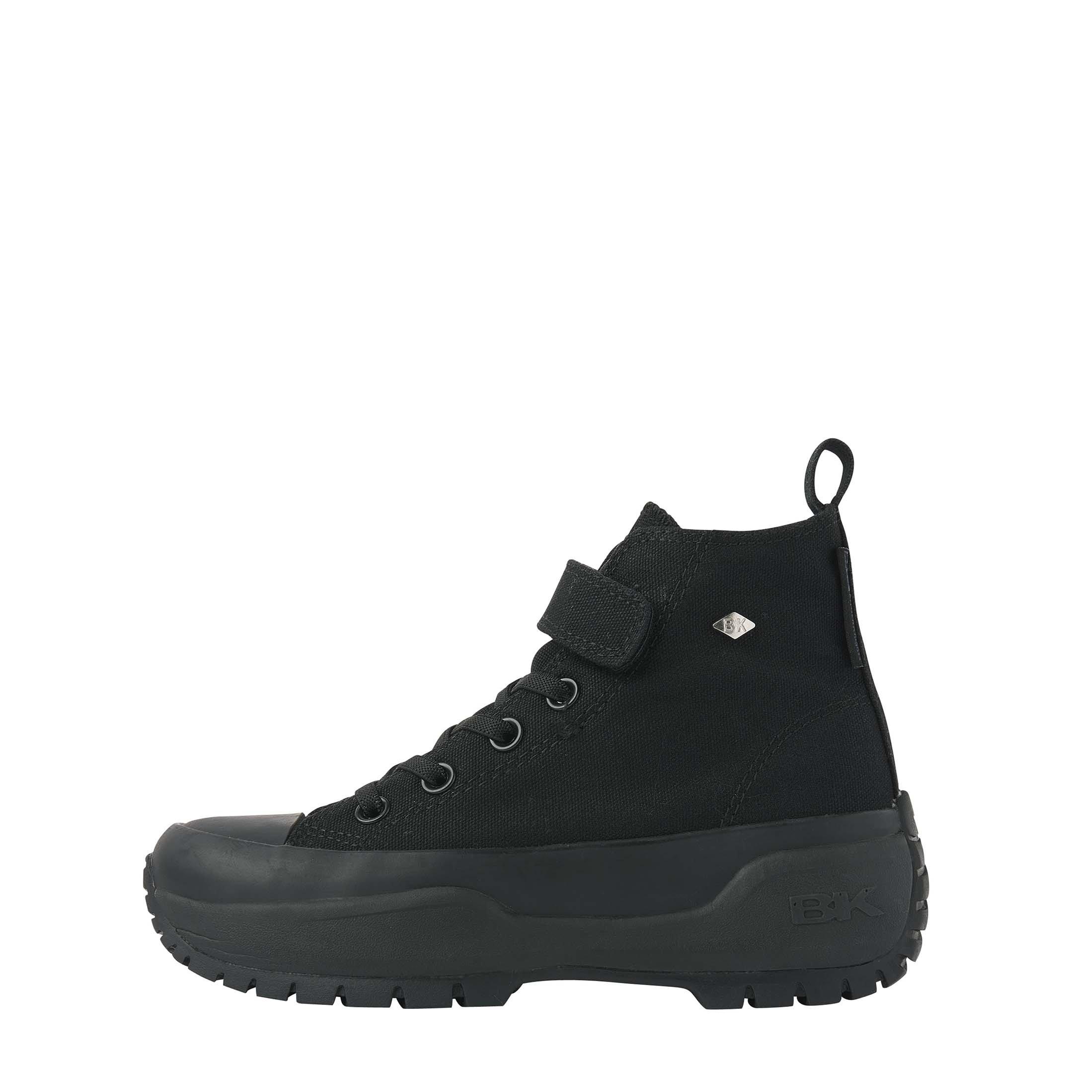 Negro/Negro - British Knights - Kids' Kaya Mid Fly Platform Trainers - 2