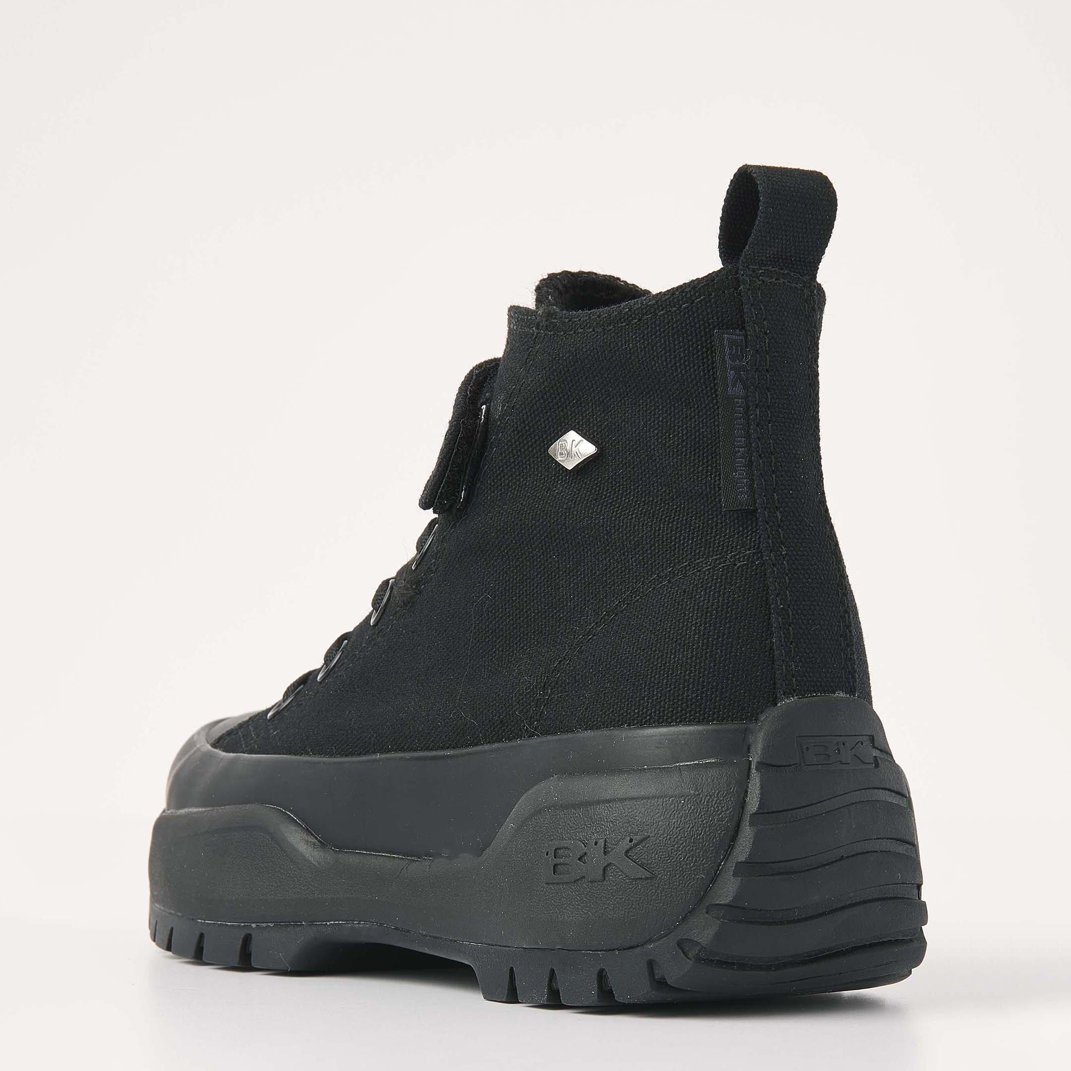 Negro/Negro - British Knights - Kids' Kaya Mid Fly Platform Trainers - 4