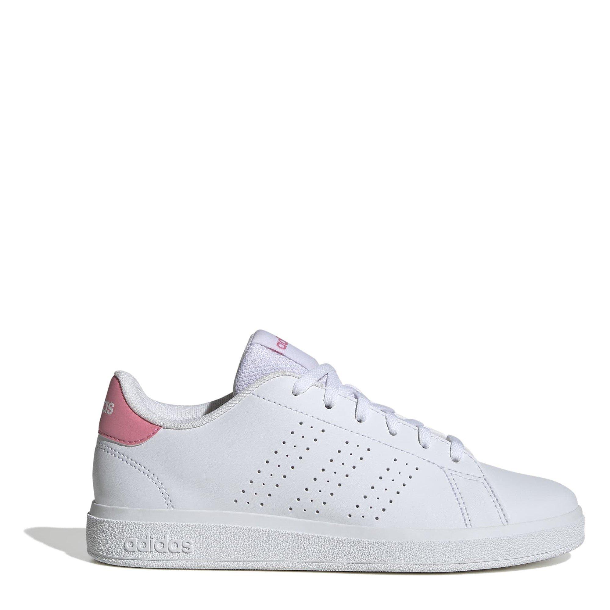 White/Pink - adidas - Advantage Base 2.0 Shoes Kids - 1