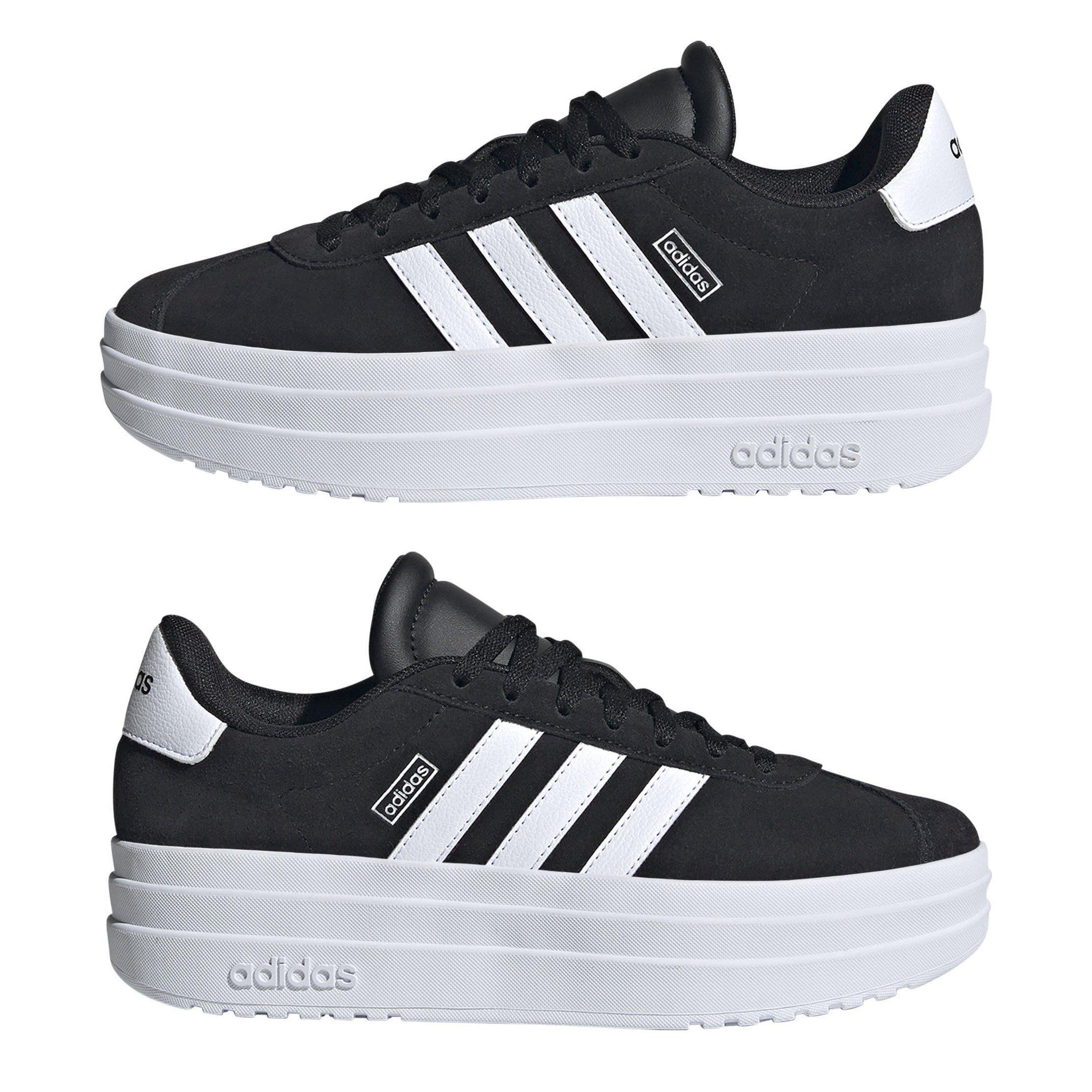 Black/White - adidas - VL Court Bold Kids Trainers - 9