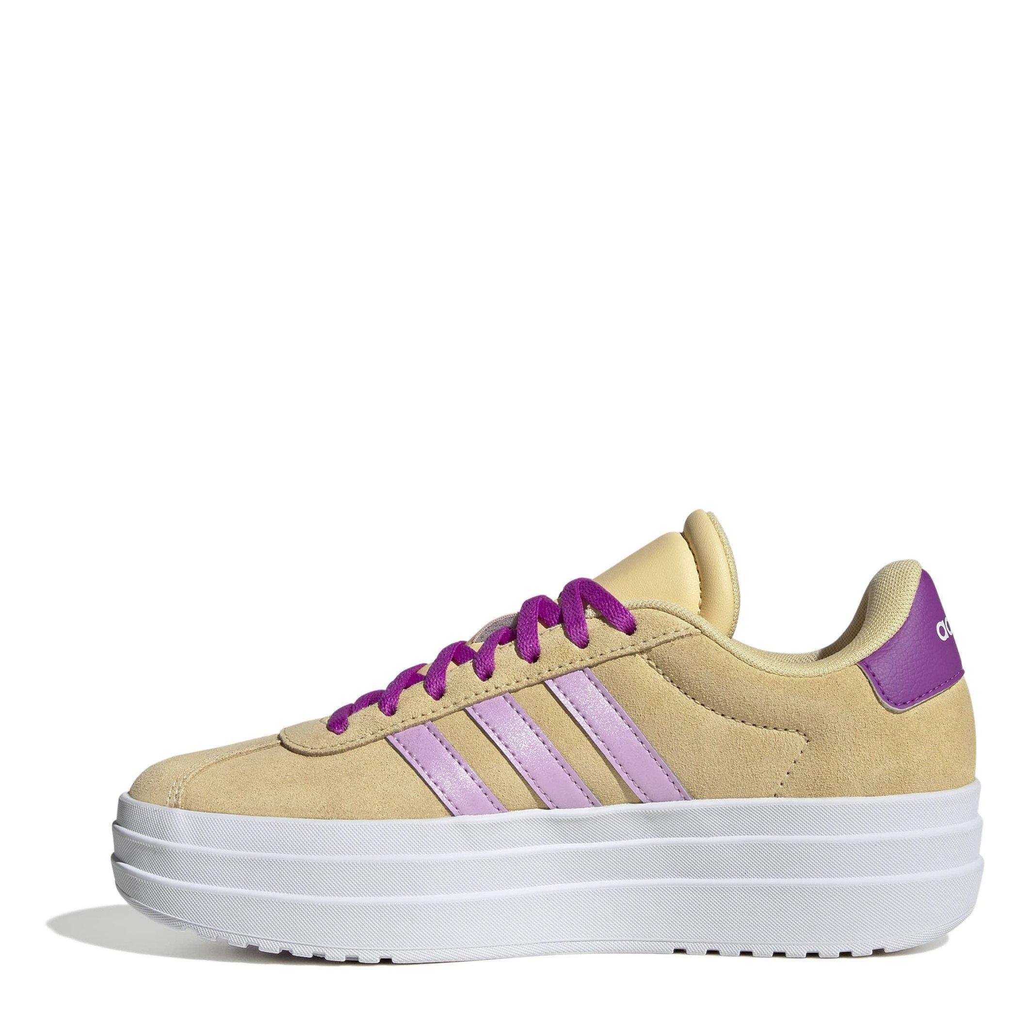 orng/lilac/pnk - adidas - VL Court Bold Kids Trainers - 2