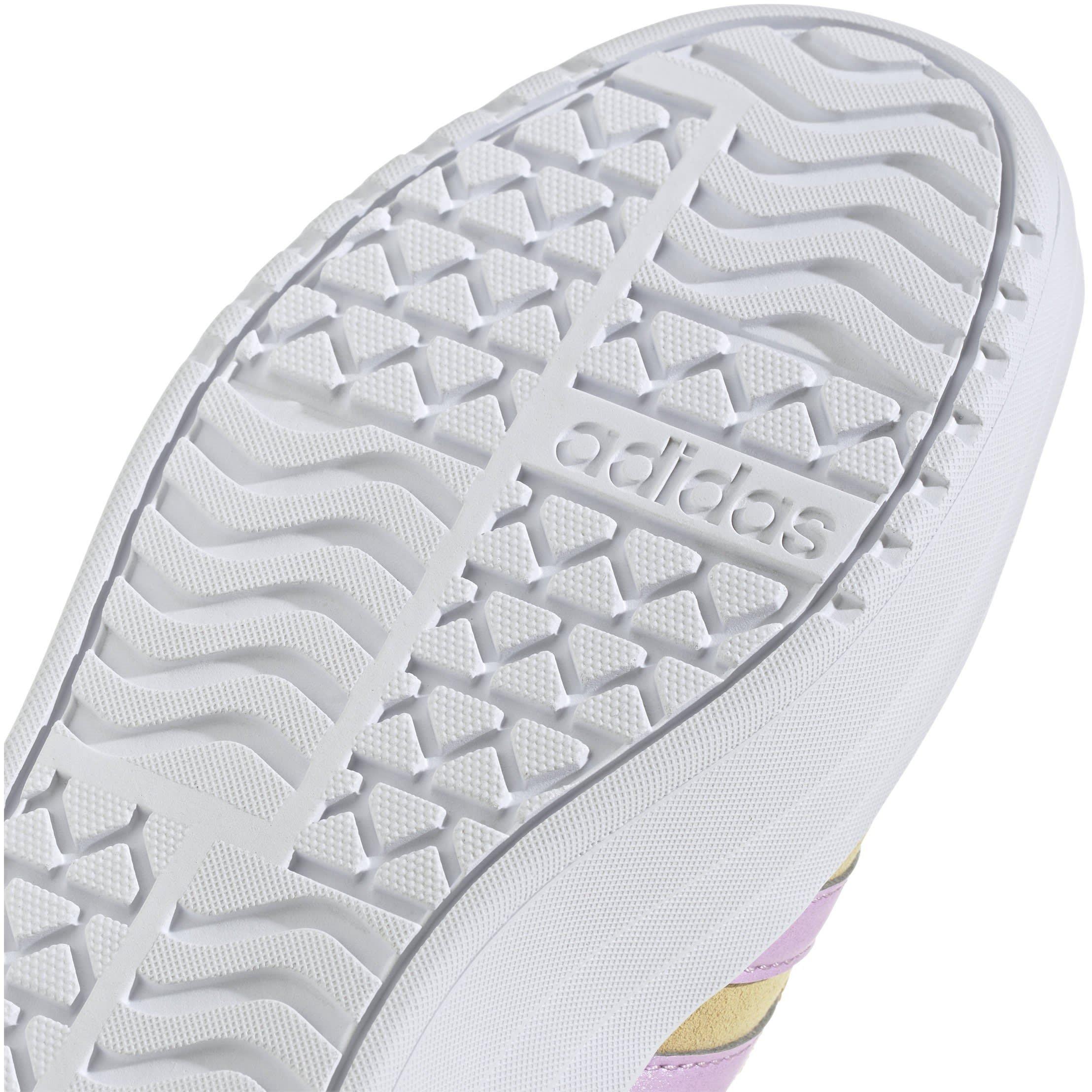 orng/lilac/pnk - adidas - VL Court Bold Kids Trainers - 7