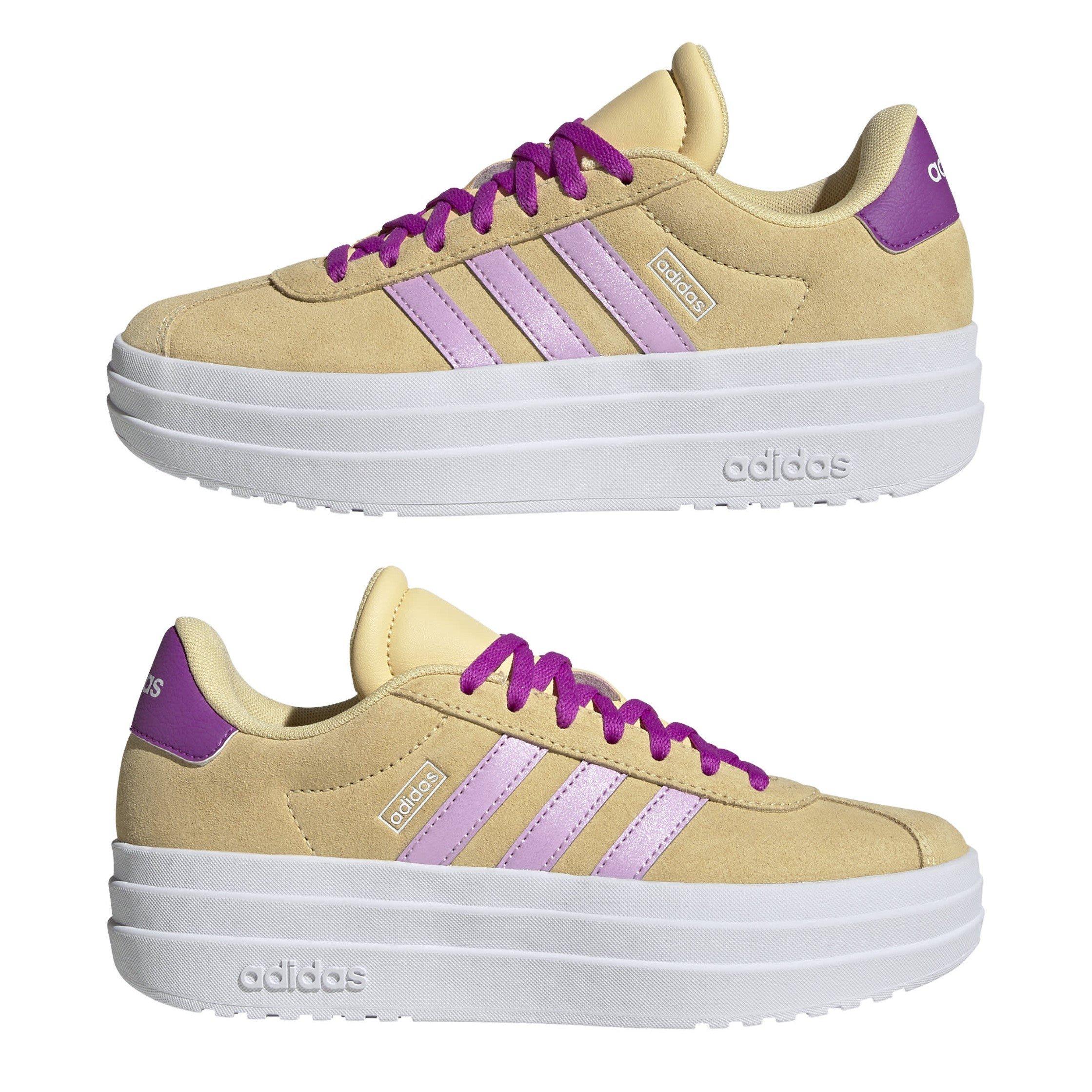 orng/lilac/pnk - adidas - VL Court Bold Kids Trainers - 9