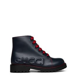 Gucci Logo Boots Junior