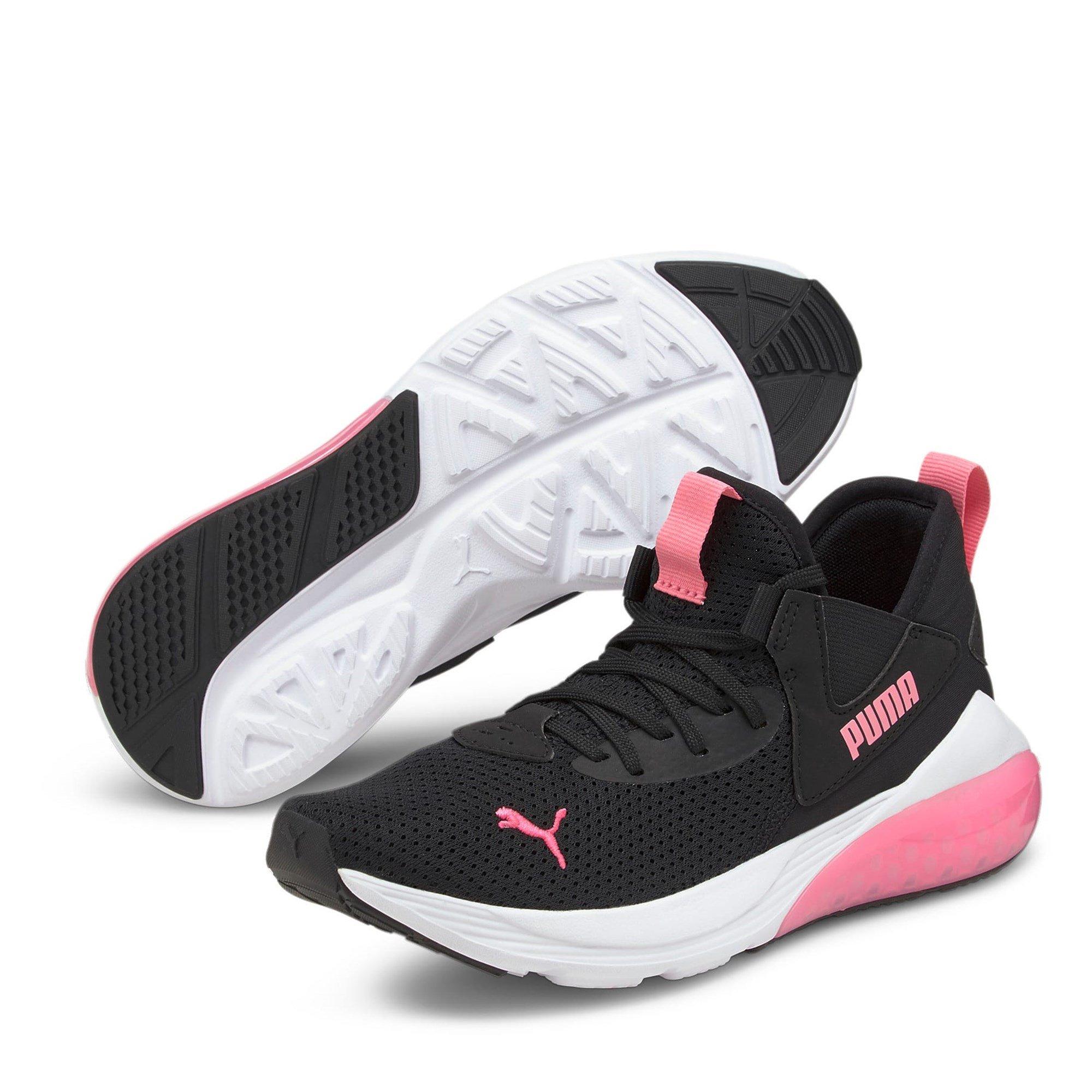 Puma Girls Cell Vive Runners Junior - Black/Pink - 4 (37)