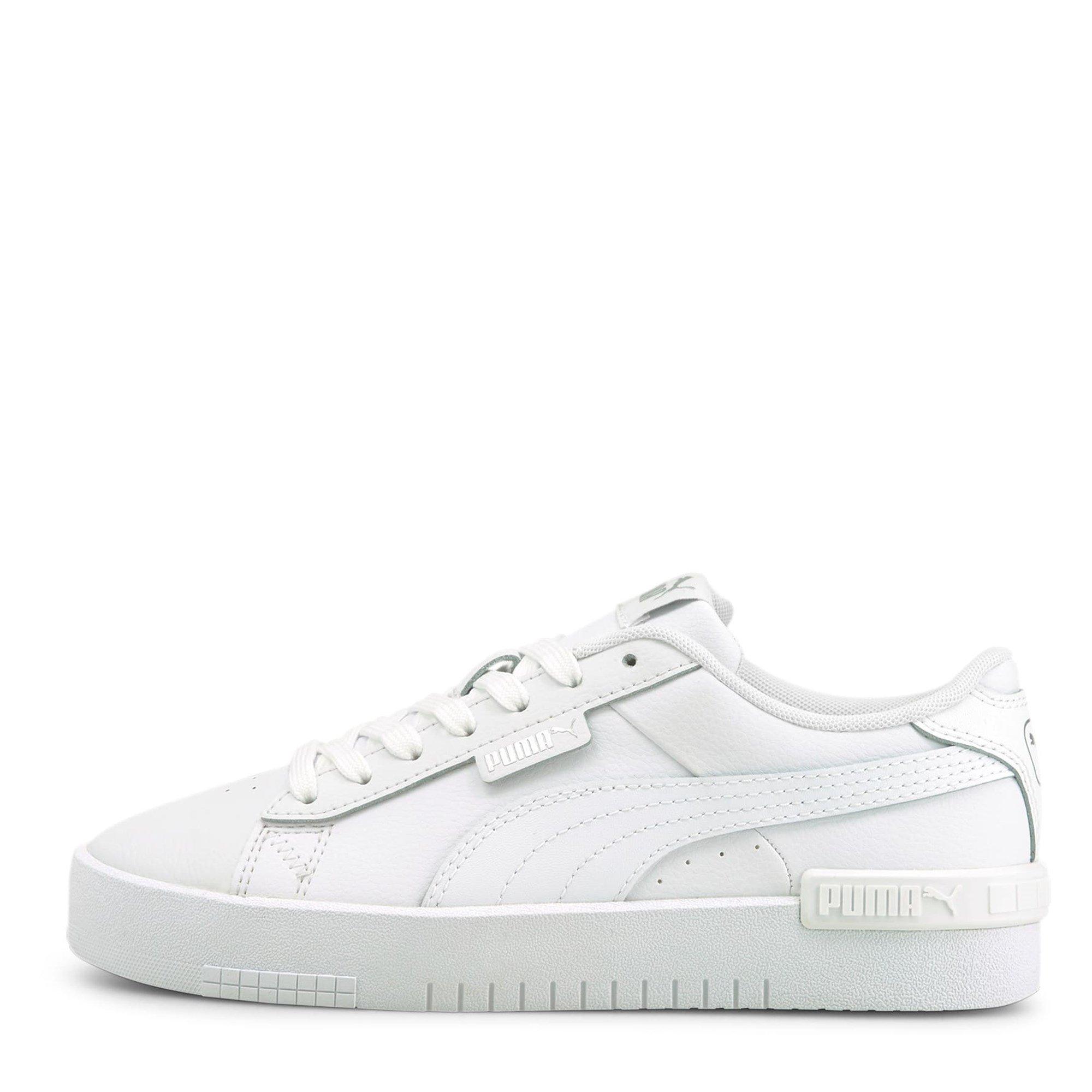 White/White - Puma - Jada Junior Girls Trainers - 2
