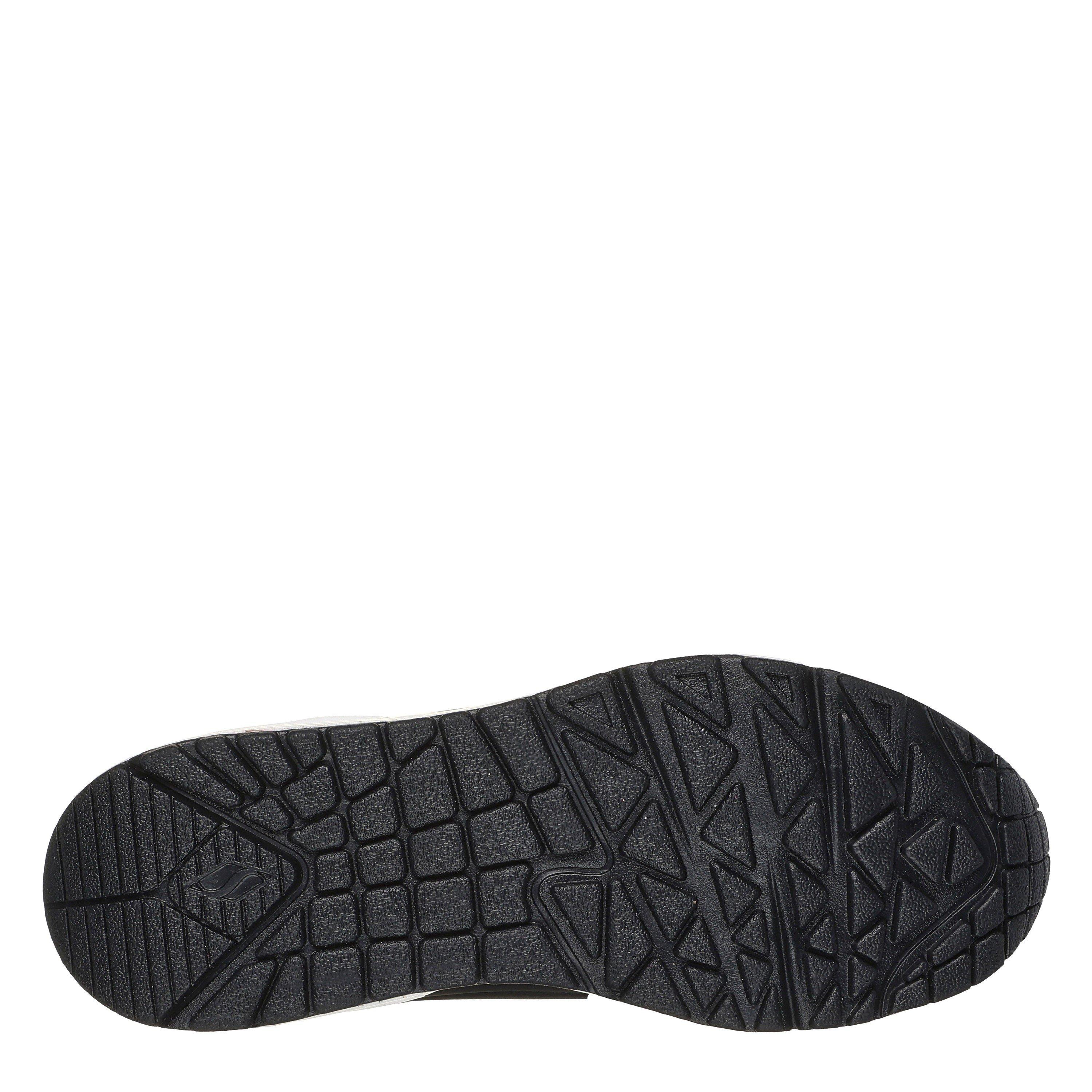 Black/Pink - Skechers - Uno Stand On Air Junior Girls Trainers - 5