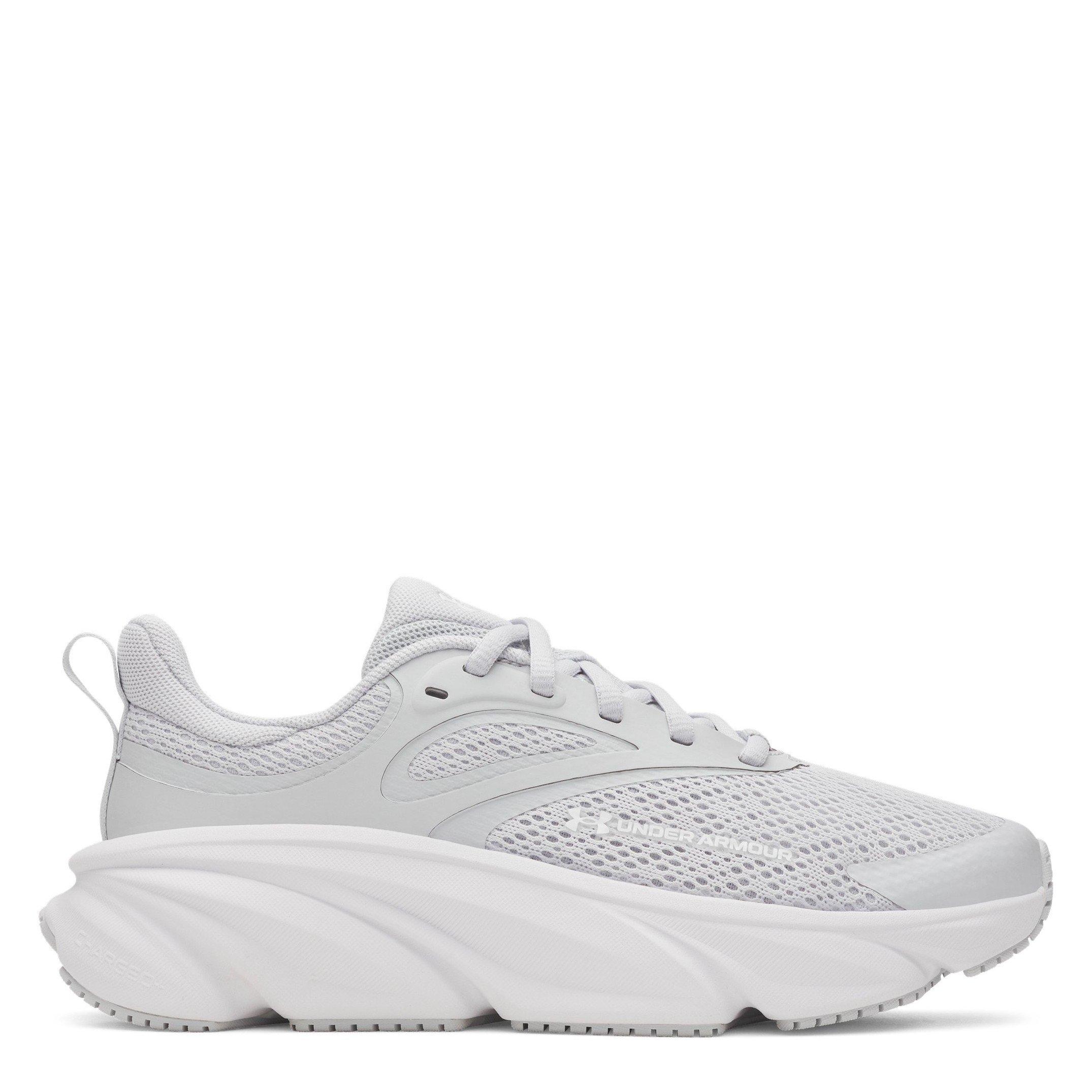 Under Armour Girls Ua Charged+ Rogue 6 Kids Trainer - Grey/White - 6 (39)