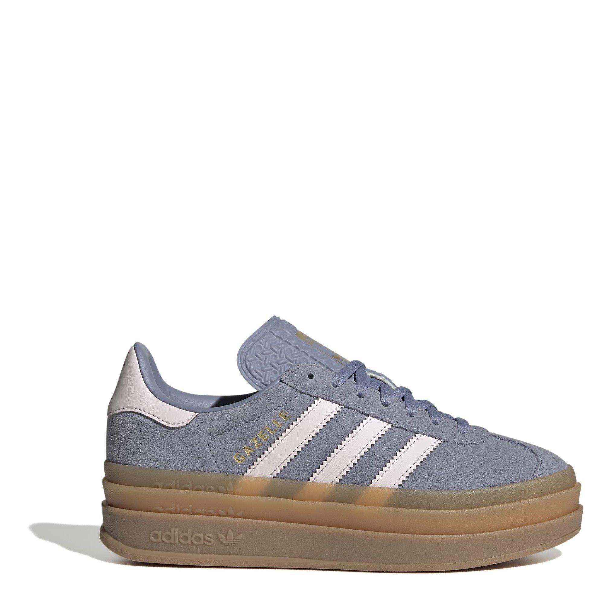 Svr Violet/Pnk - adidas Originals - Gazelle Bold Shoes Juniors - 1