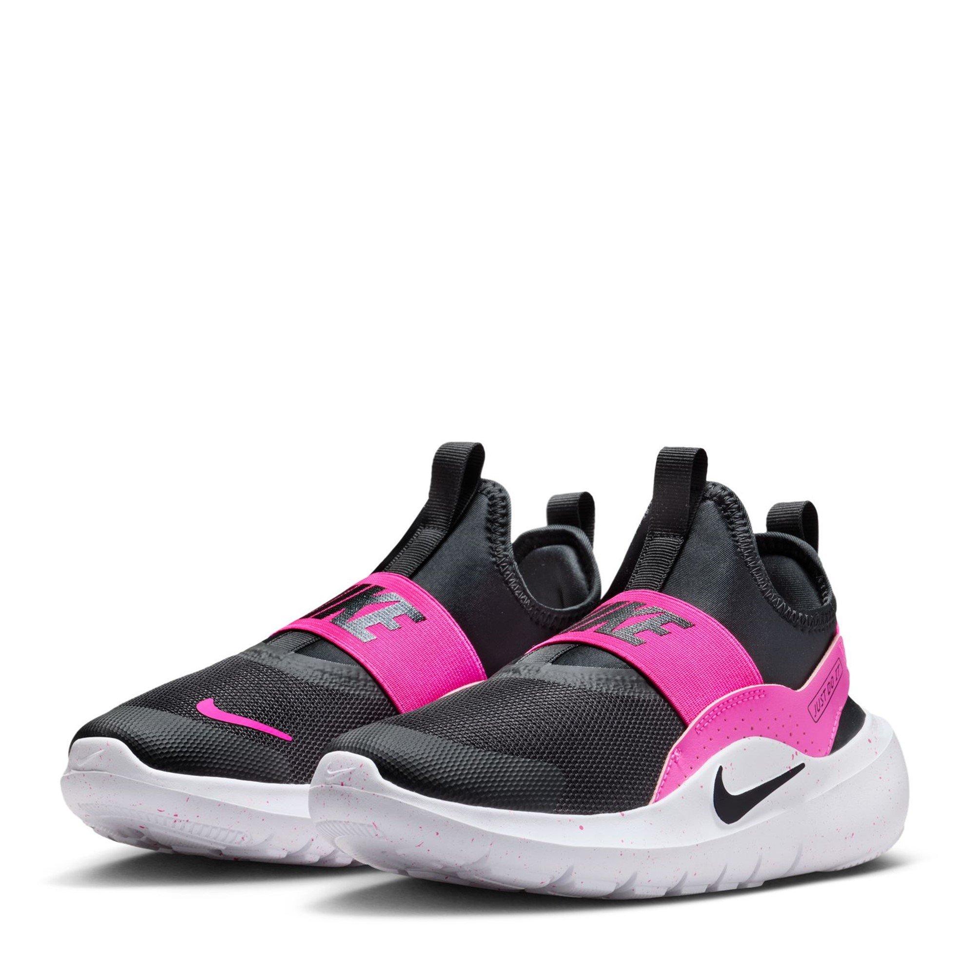 Black/Pink - Nike - Flex Runner 4 Shoes Juniors - 3