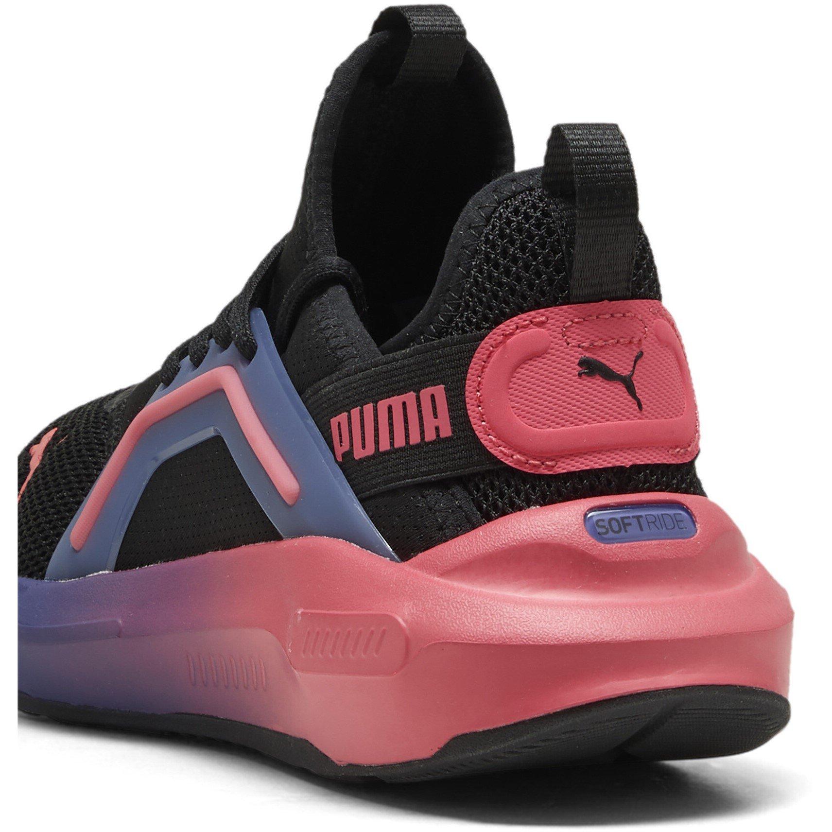 Noir/Rose - Puma - Softride Enzo 5 Jr Runners Girls - 5