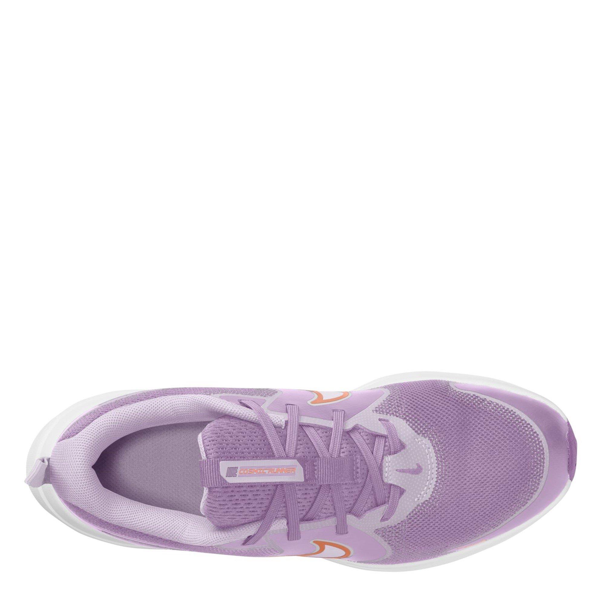 Violet/Grape - Nike - Cosmic Runner Juniors Shoes - 9