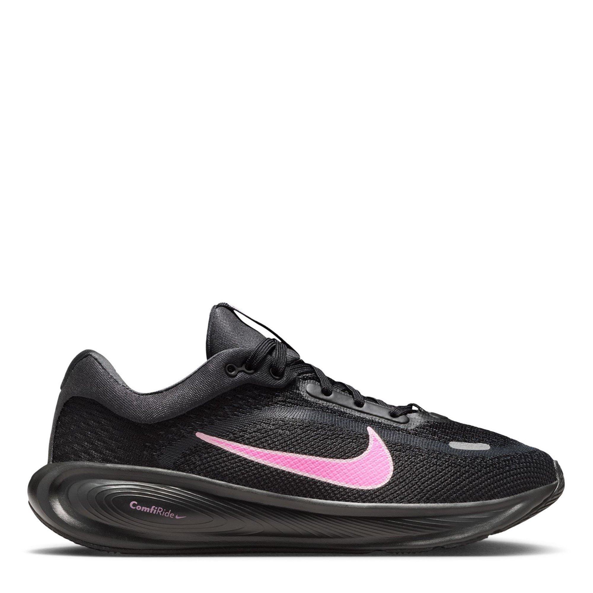 Nike Girls Stellar Ride Runners Juniors - Black/Pink - 5.5 (38.5)
