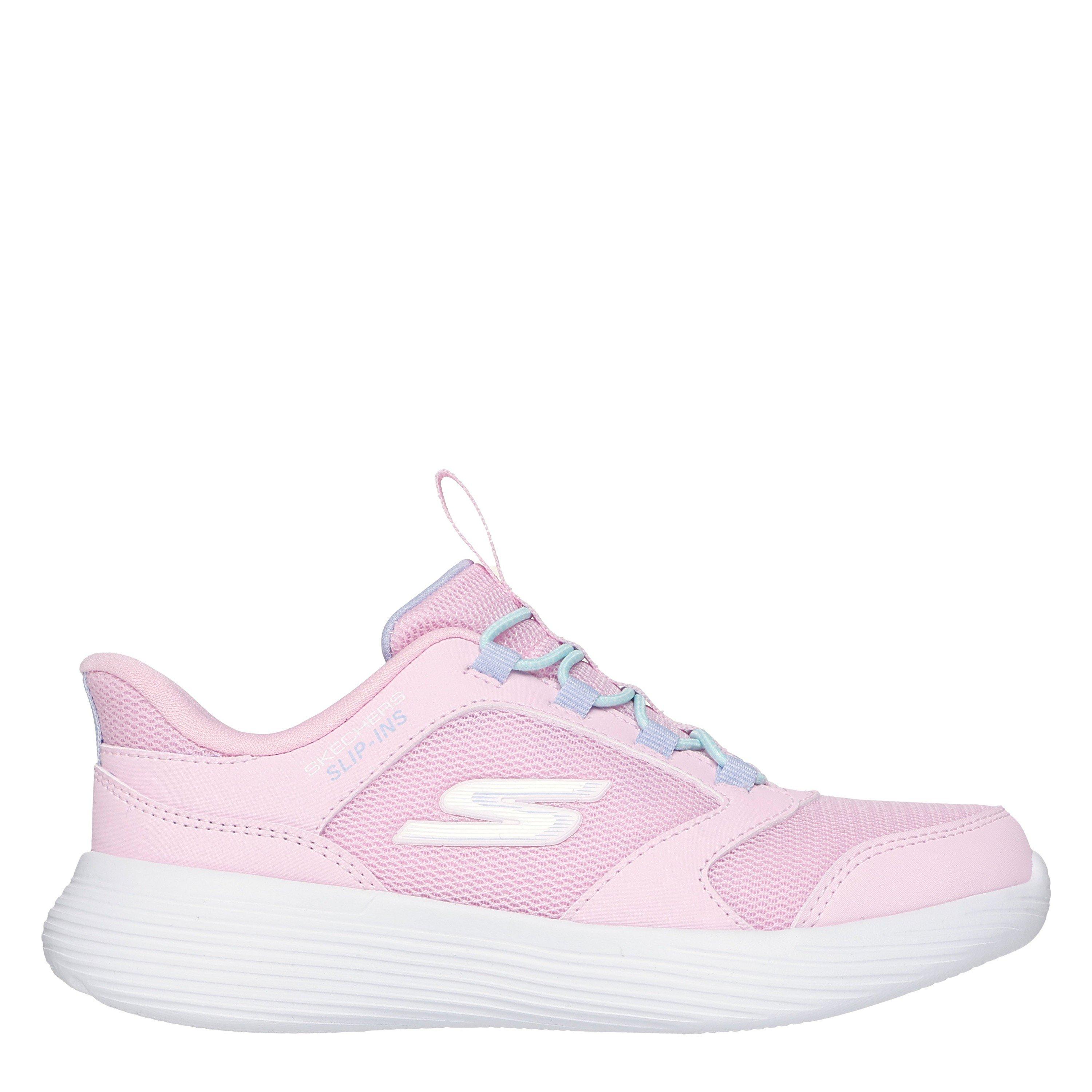 Skechers Girls Kids' Go Run Runners - Light Pink - C12 (30)