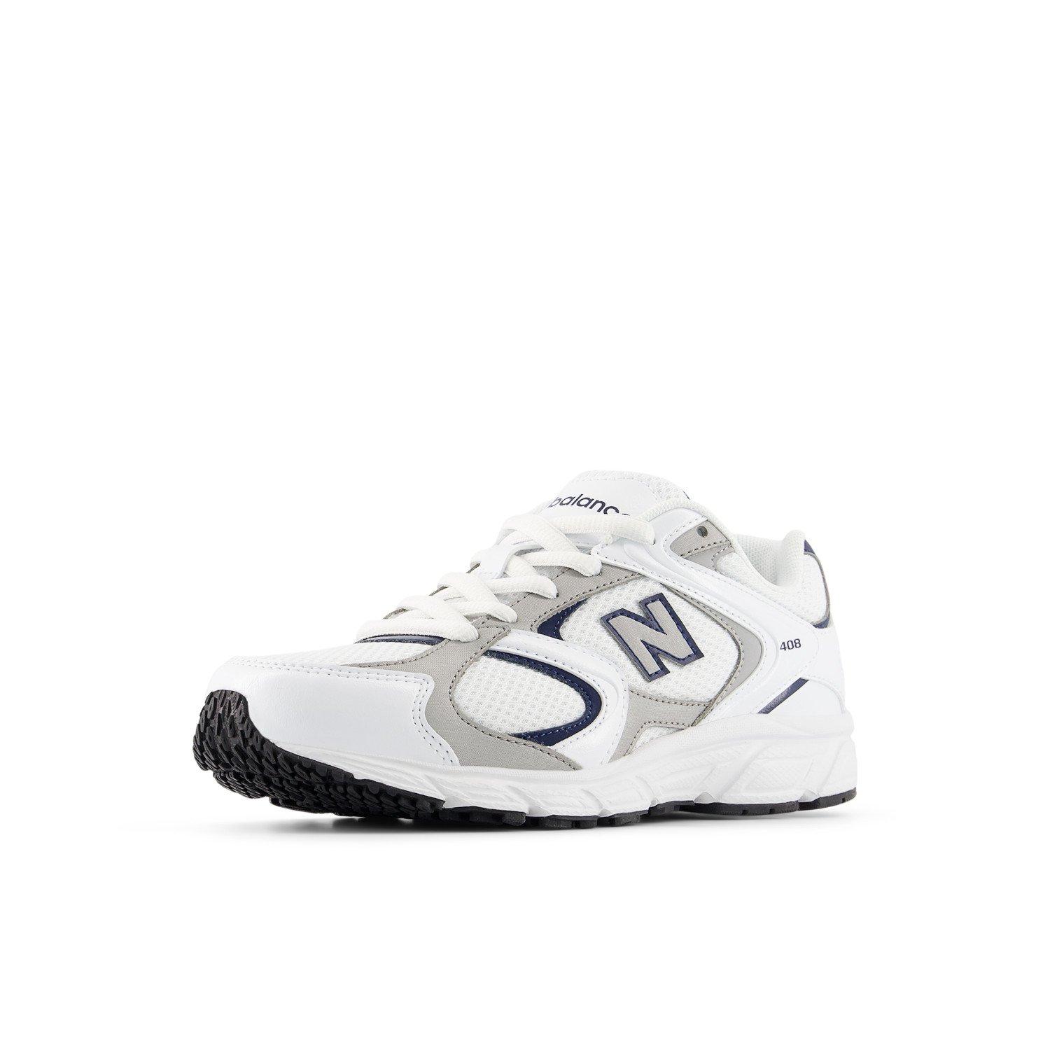 Bijelo/Mornarsko plava - New Balance - NB 408v1 Junior - 4