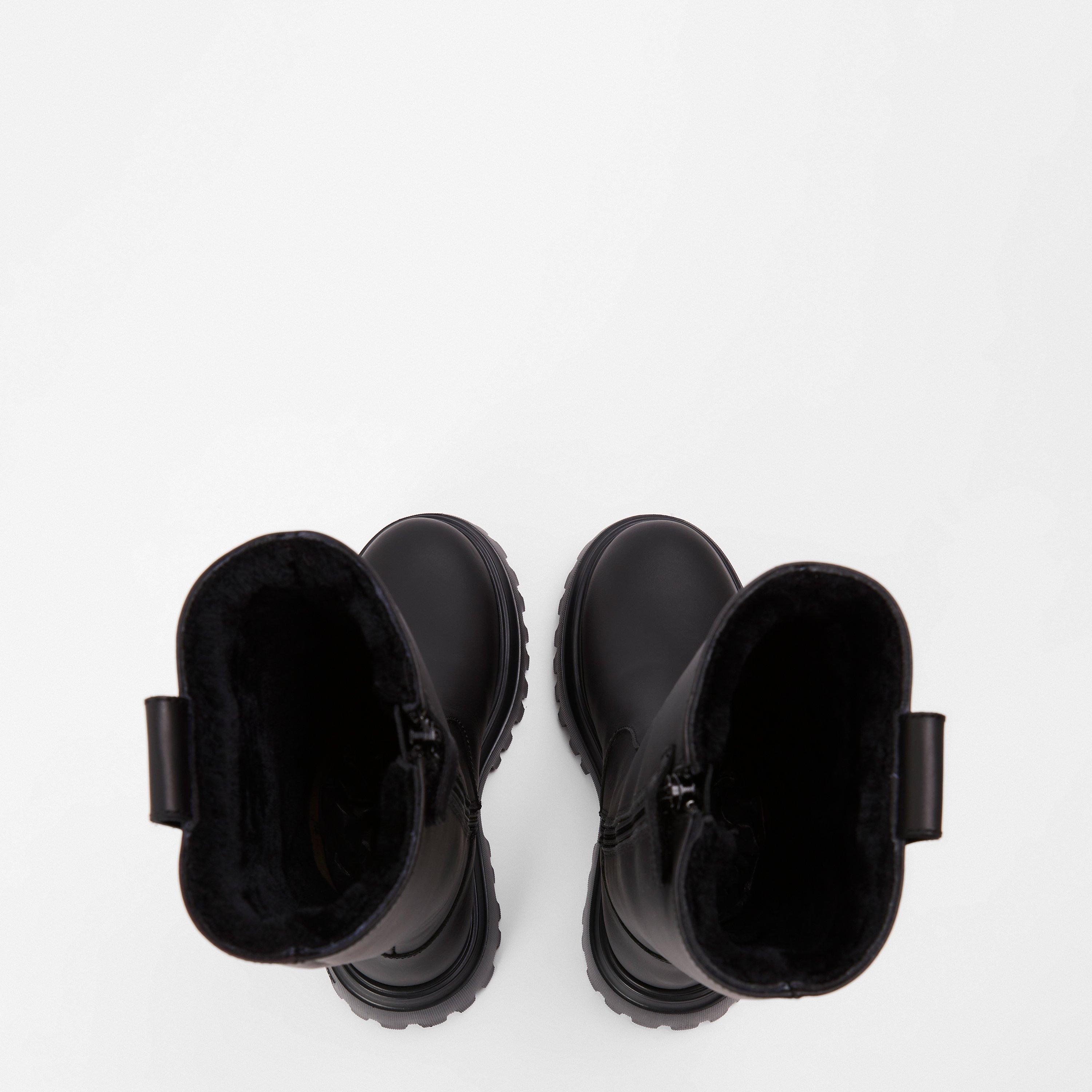 Black 80999 - Dolce and Gabbana - Kids' Knee High Boots - 4