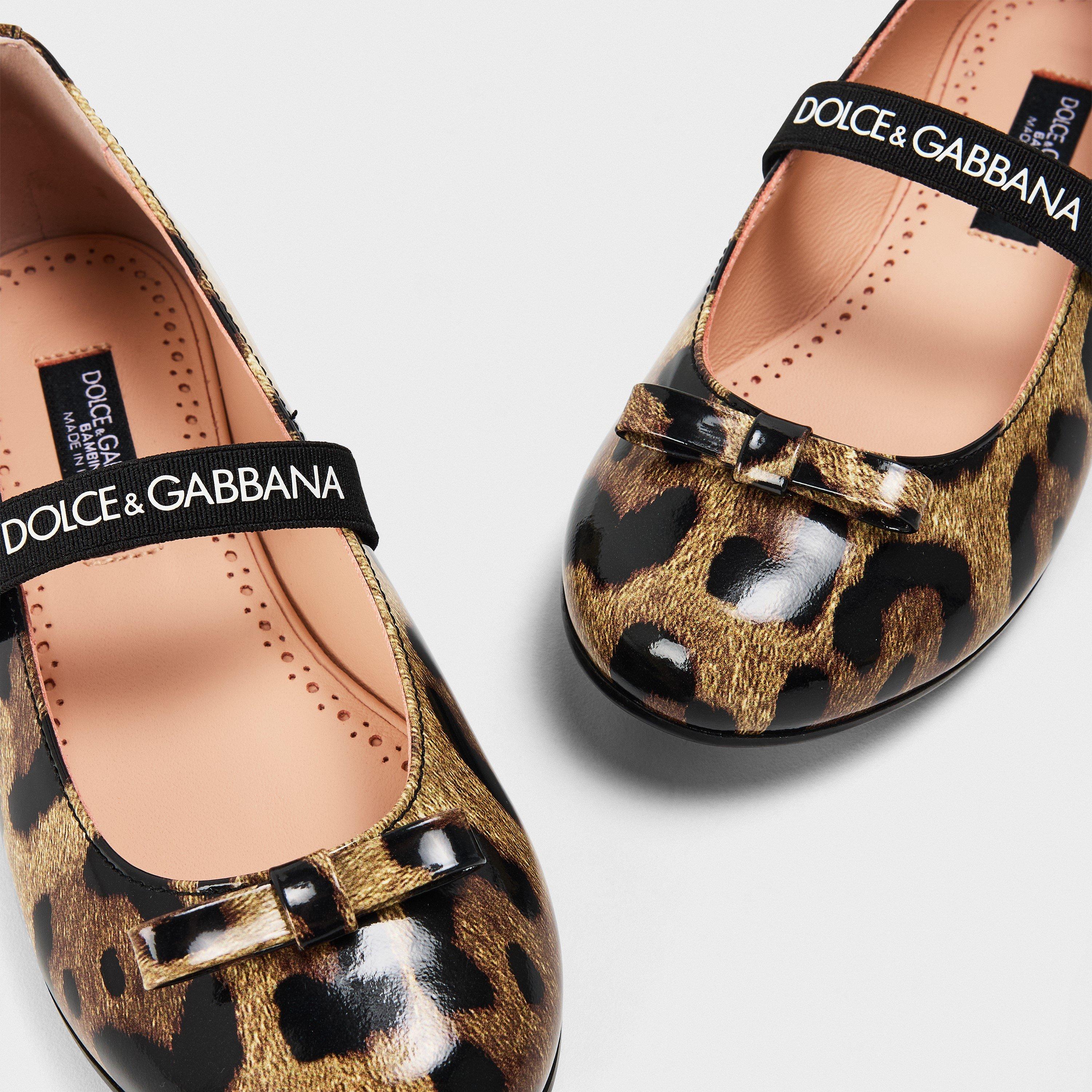 Leo HA93M - Dolce and Gabbana - Kids' Slip-On Ballet Pumps - 3