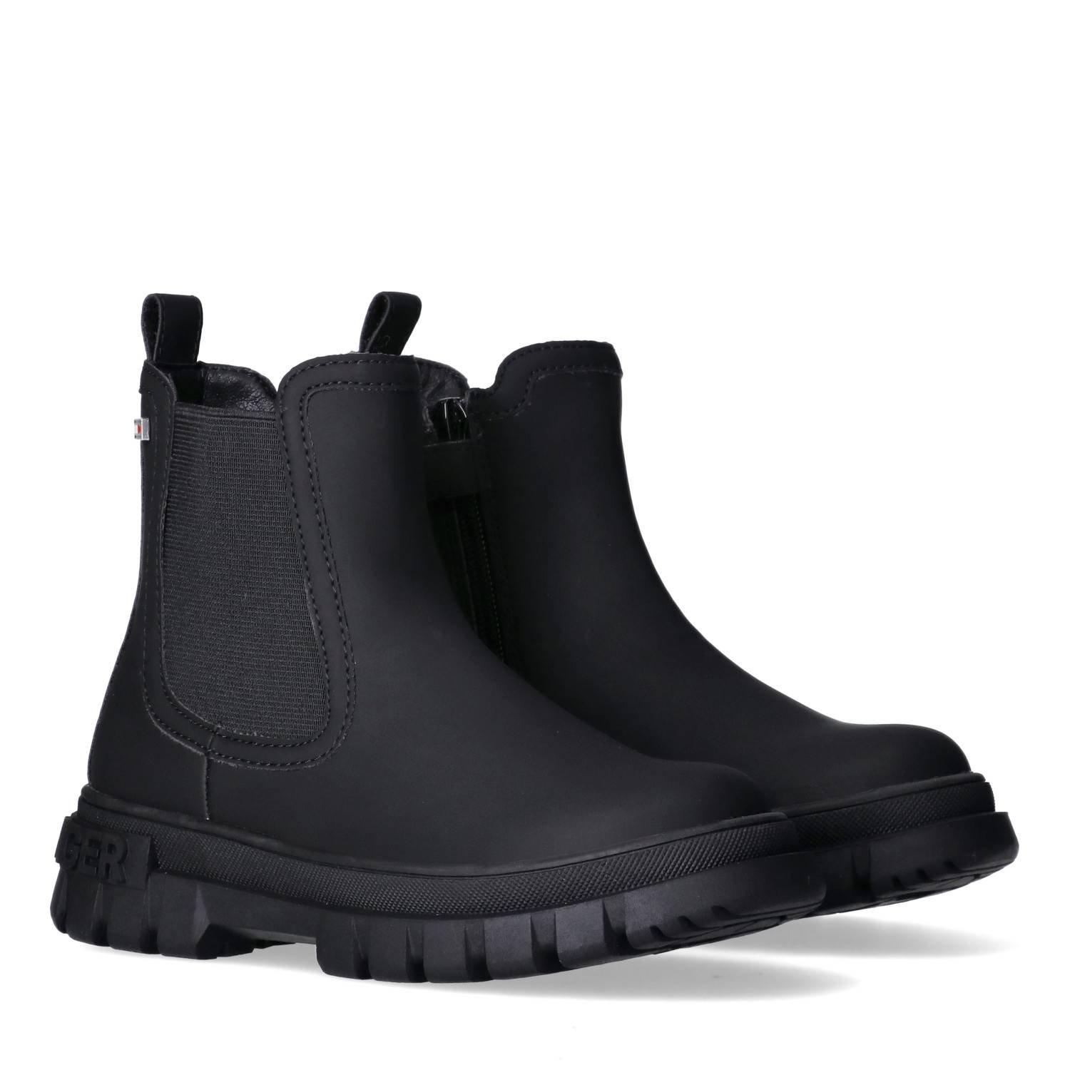 Black - Tommy Hilfiger - Kids' Chelsea Boots - 3