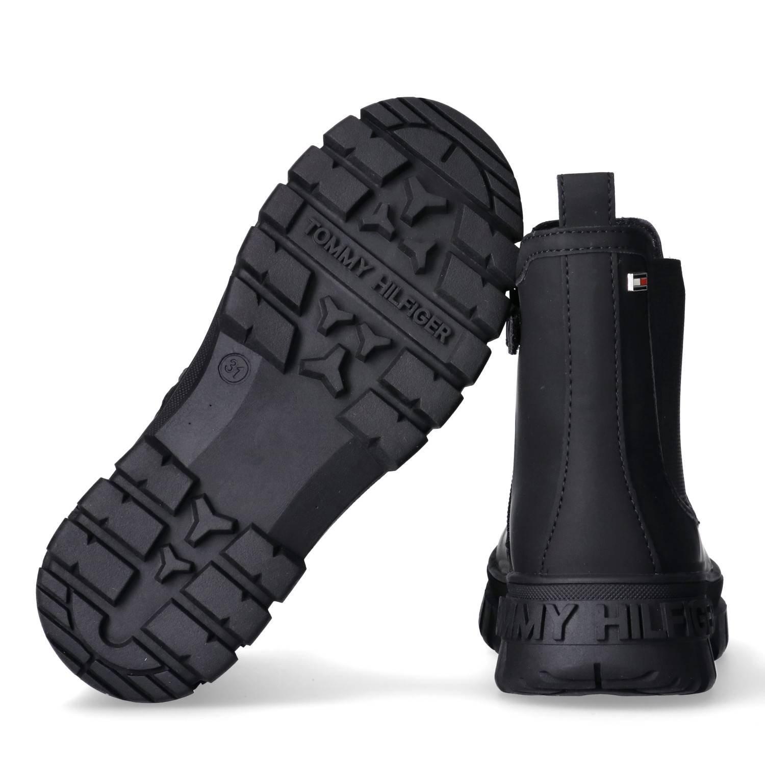 Black - Tommy Hilfiger - Kids' Chelsea Boots - 4