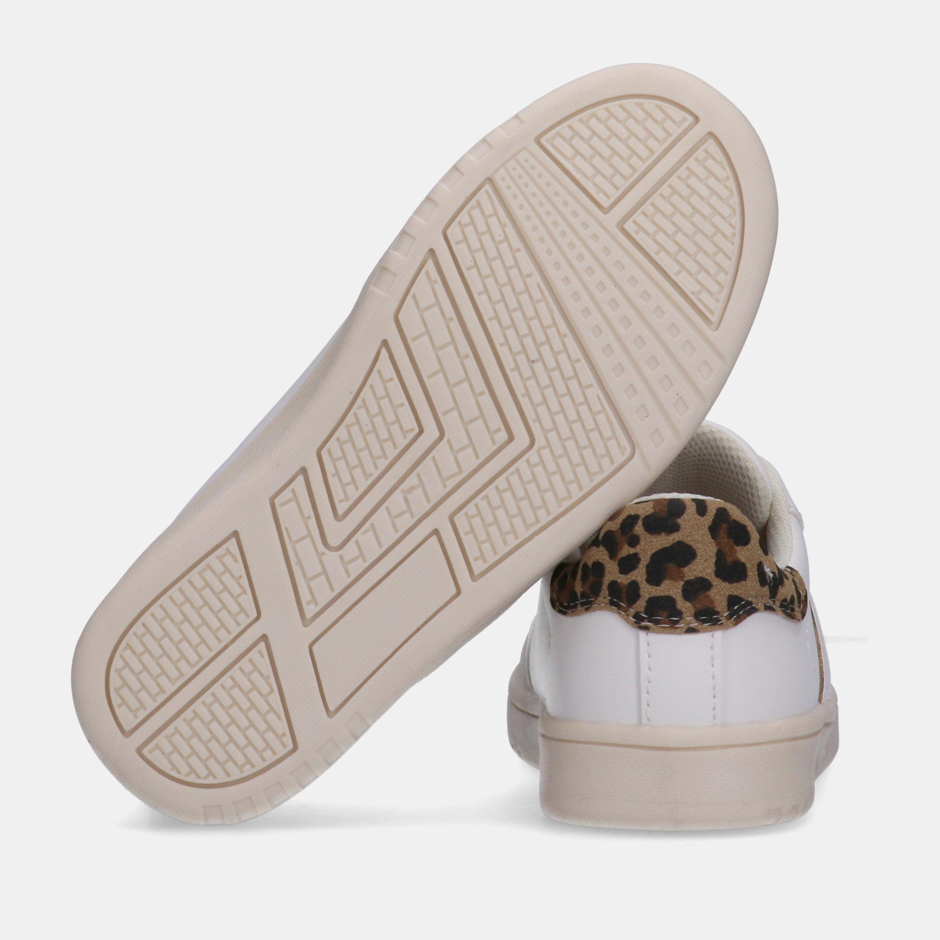 White/Leopard - Tommy Hilfiger - Kids' Leopard Low-Top Trainers - 3