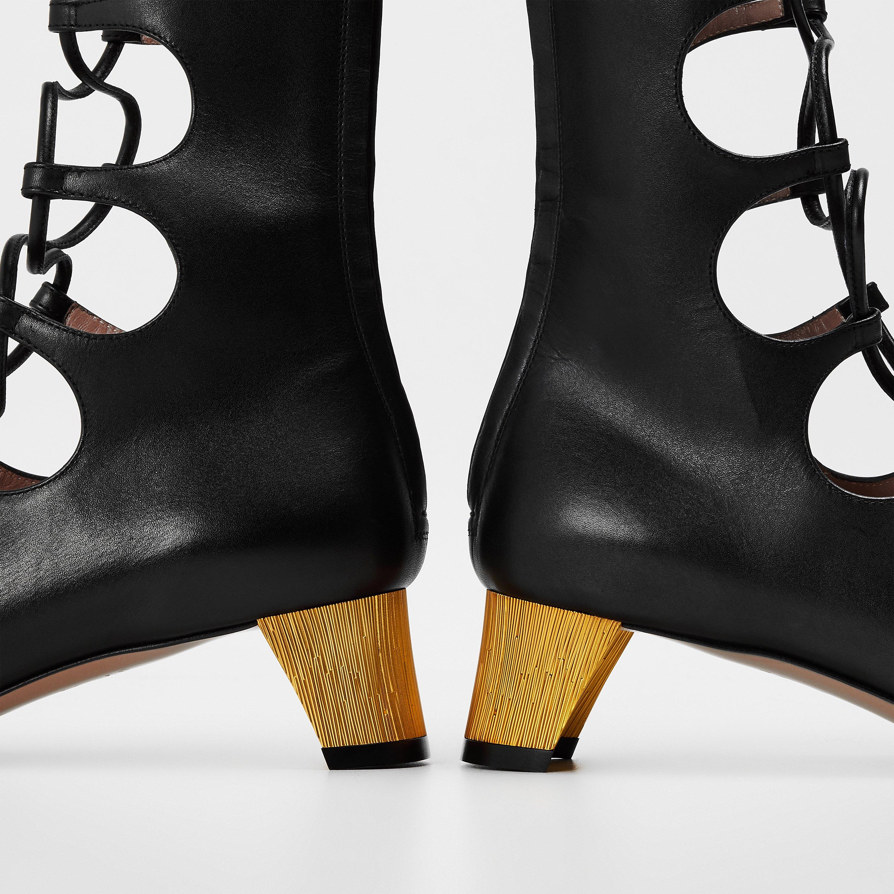 Black - Gucci - Kids' Heeled Ankle Boots - 3