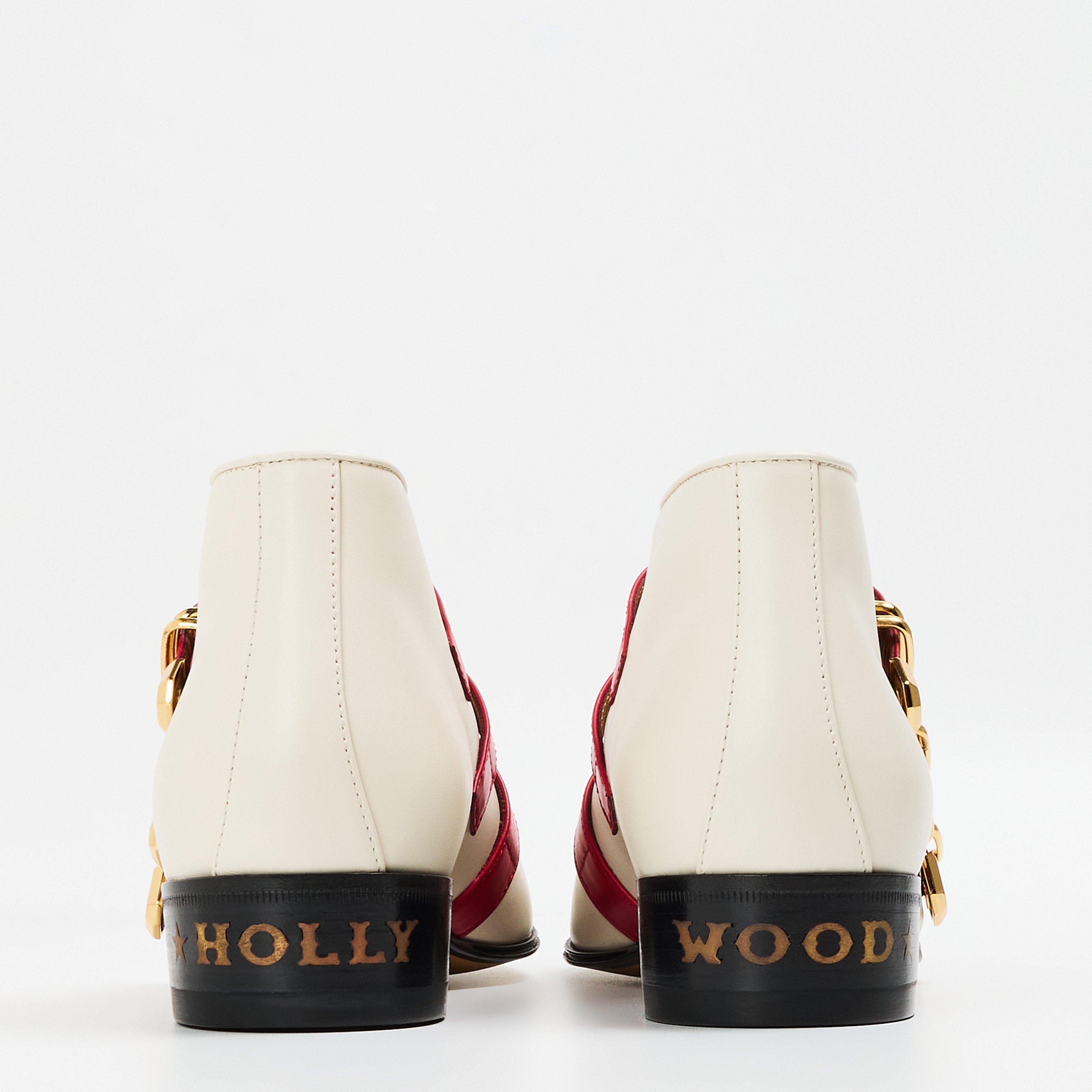 BlkIvGldB/Blk/G - Gucci - Kids' Side Zip Ankle Heeled Boots - 3