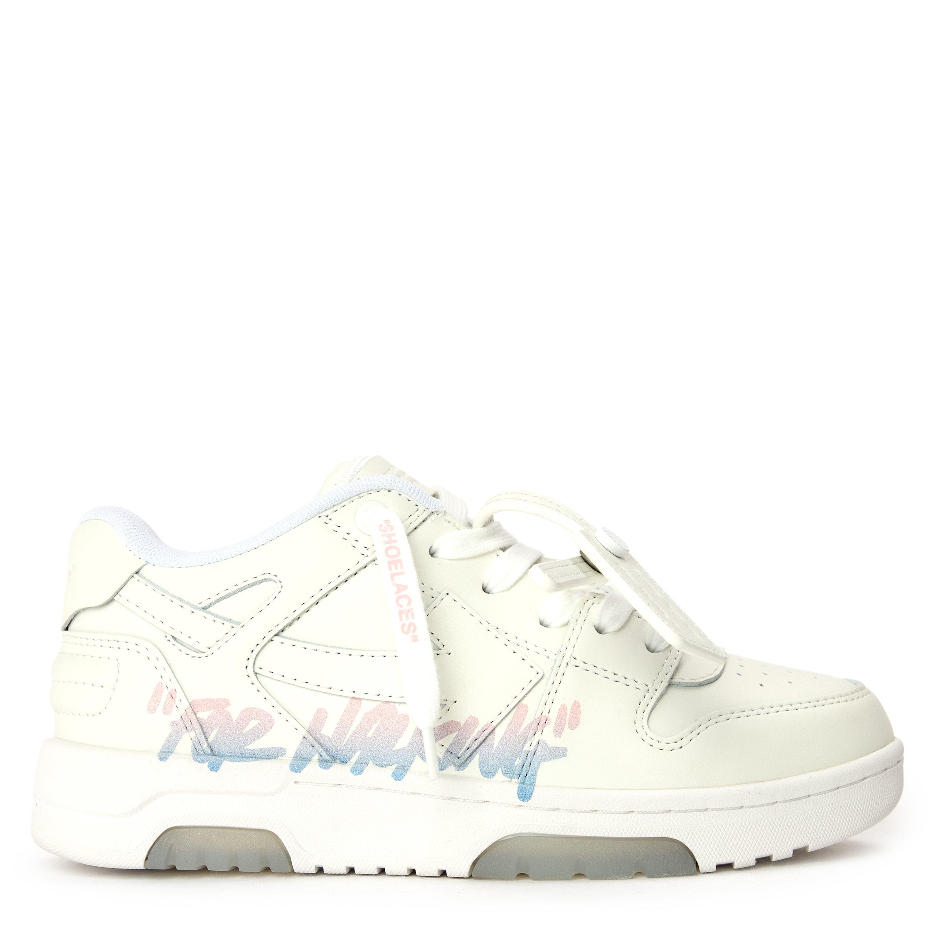 Off White Off OOS Trainers Jn61 - Wht/Blu 0140 - Size 34(1.5)