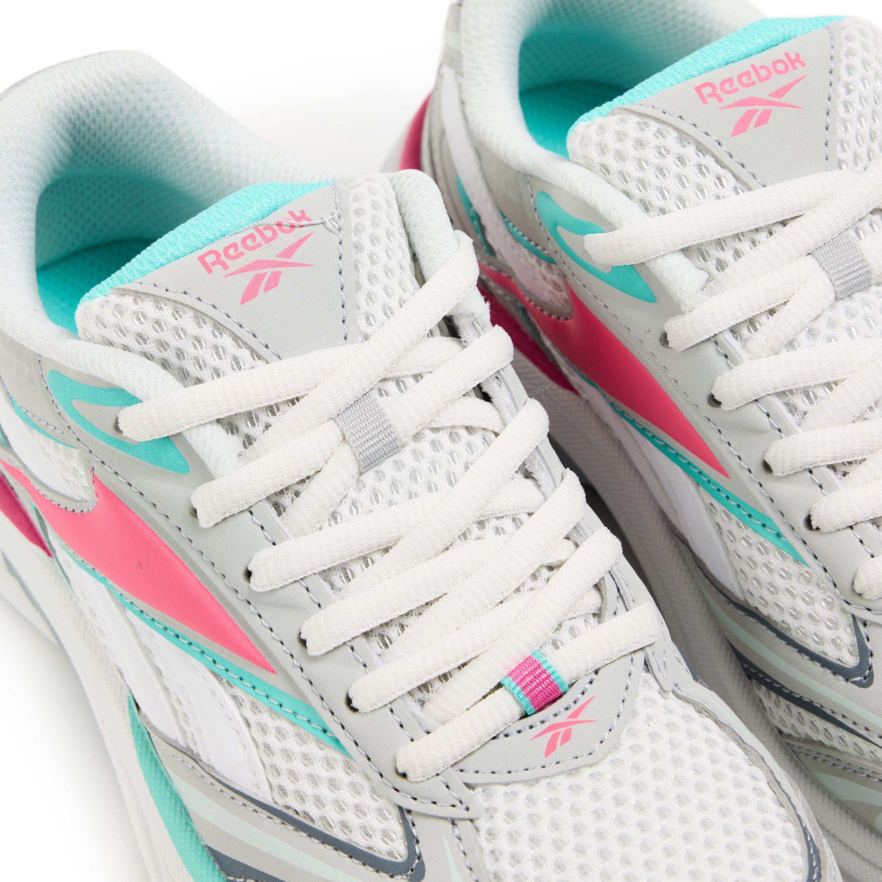 Cinza/Rosa/Aqua - Reebok - Kids' Trainers - 3